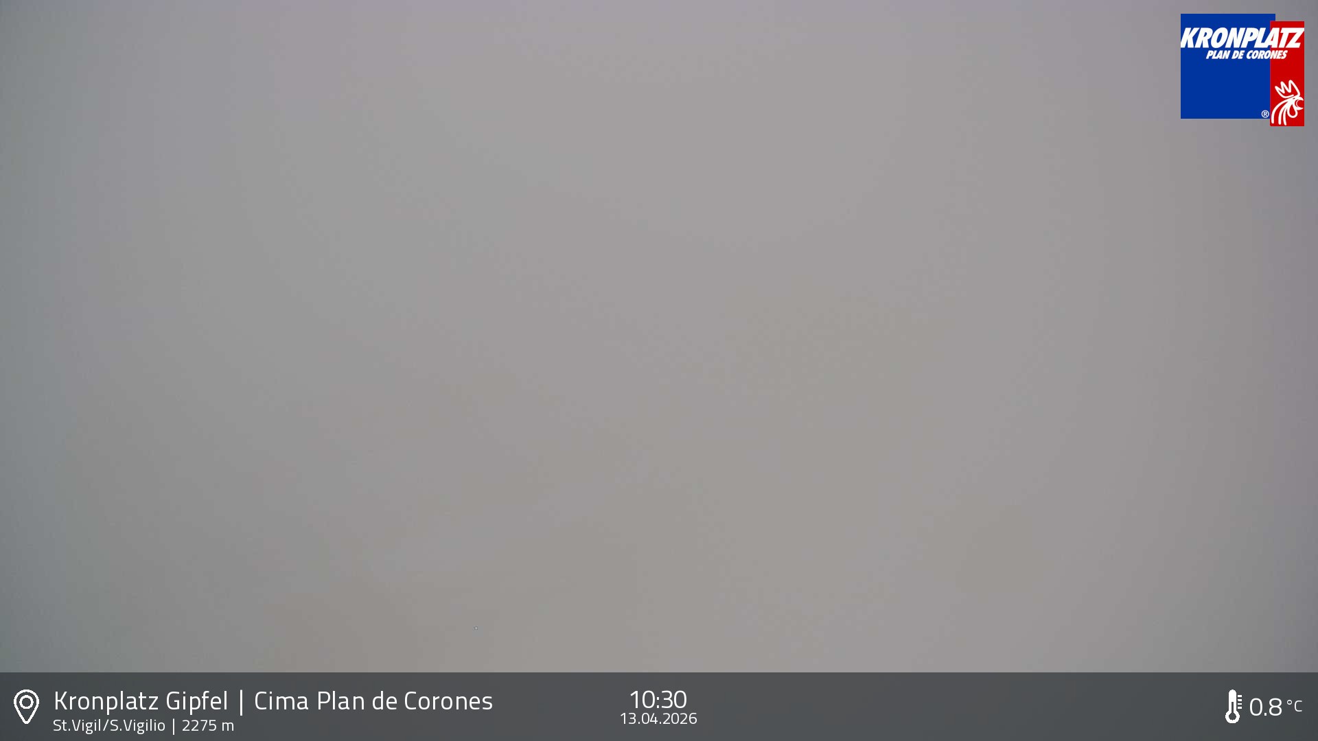 Archiv Foto Webcam Kronplatz - St. Vigil, Südtirol