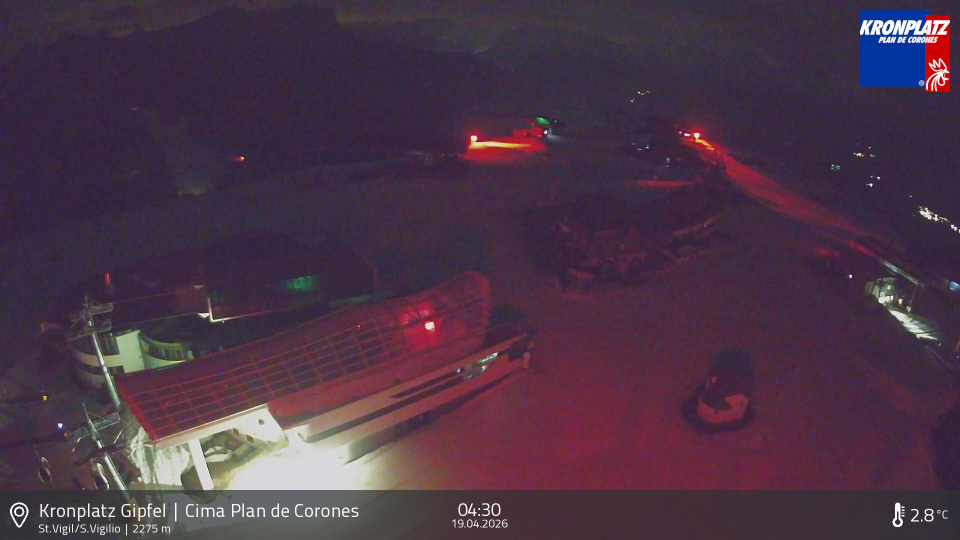 Archiv Foto Webcam Kronplatz - St. Vigil, Südtirol