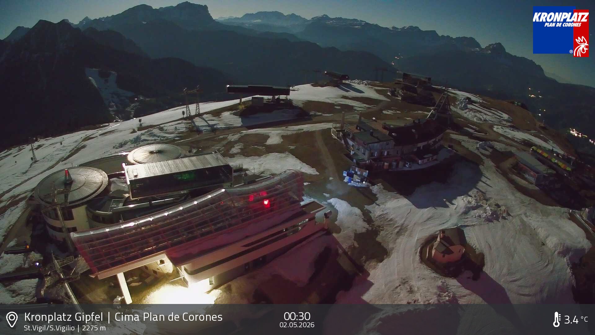 Archiv Foto Webcam Kronplatz - St. Vigil, Südtirol
