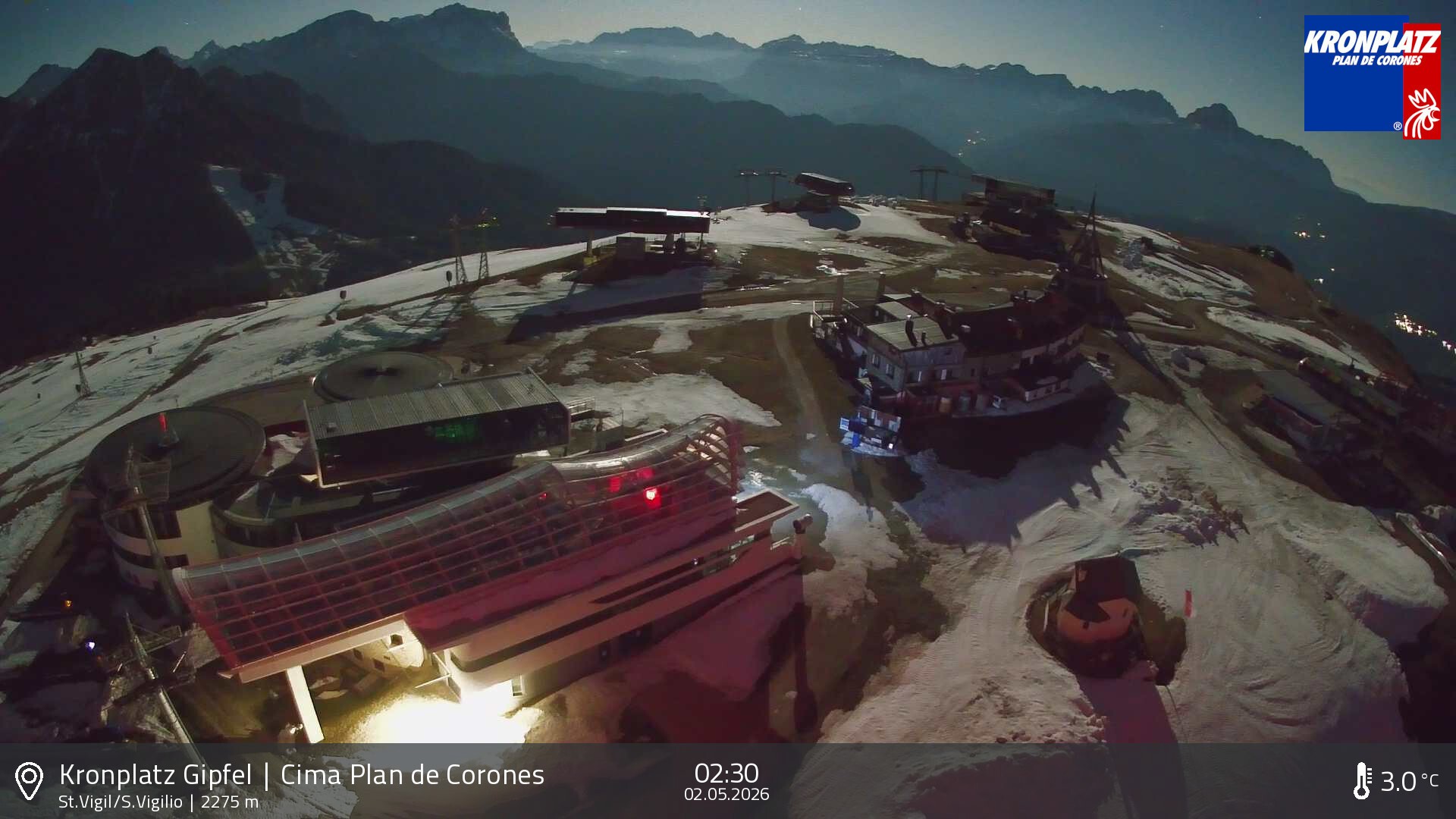 Archiv Foto Webcam Kronplatz - St. Vigil, Südtirol