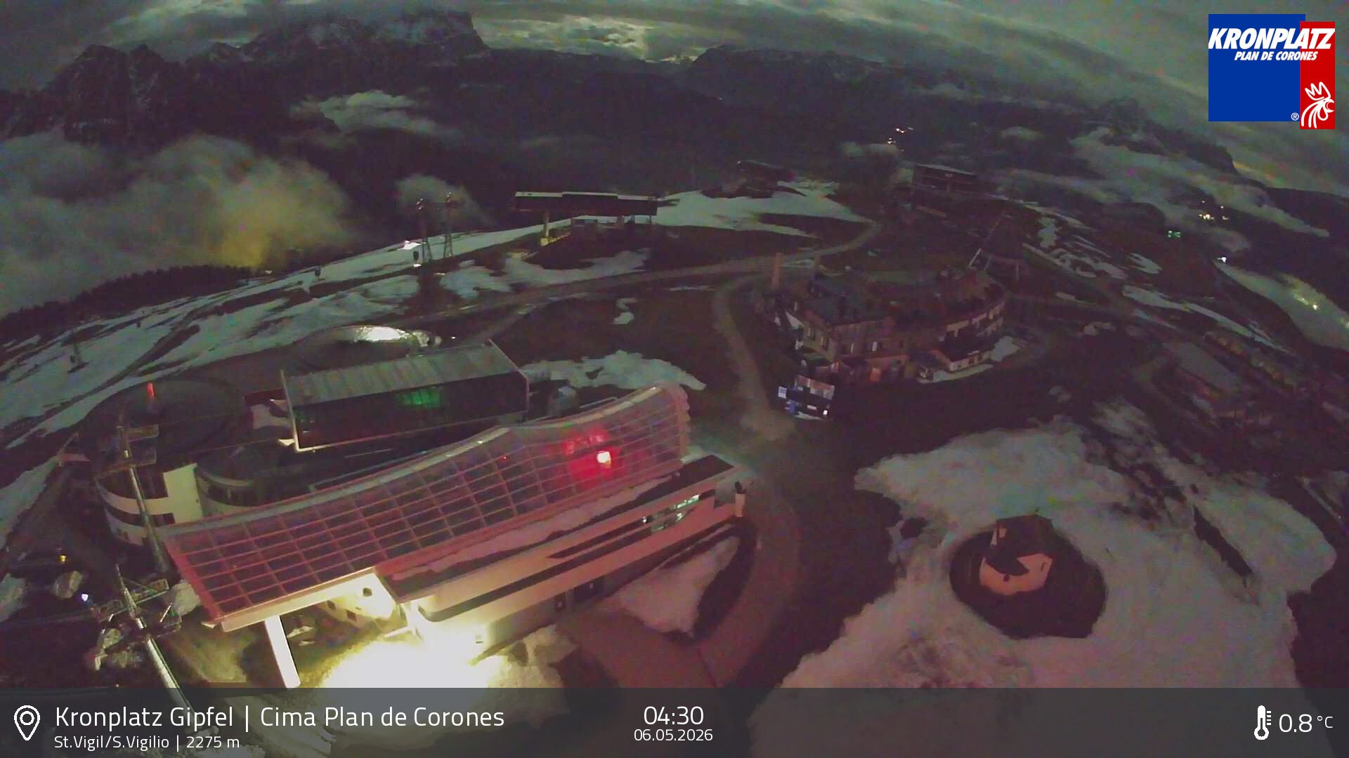 Archiv Foto Webcam Kronplatz - St. Vigil, Südtirol