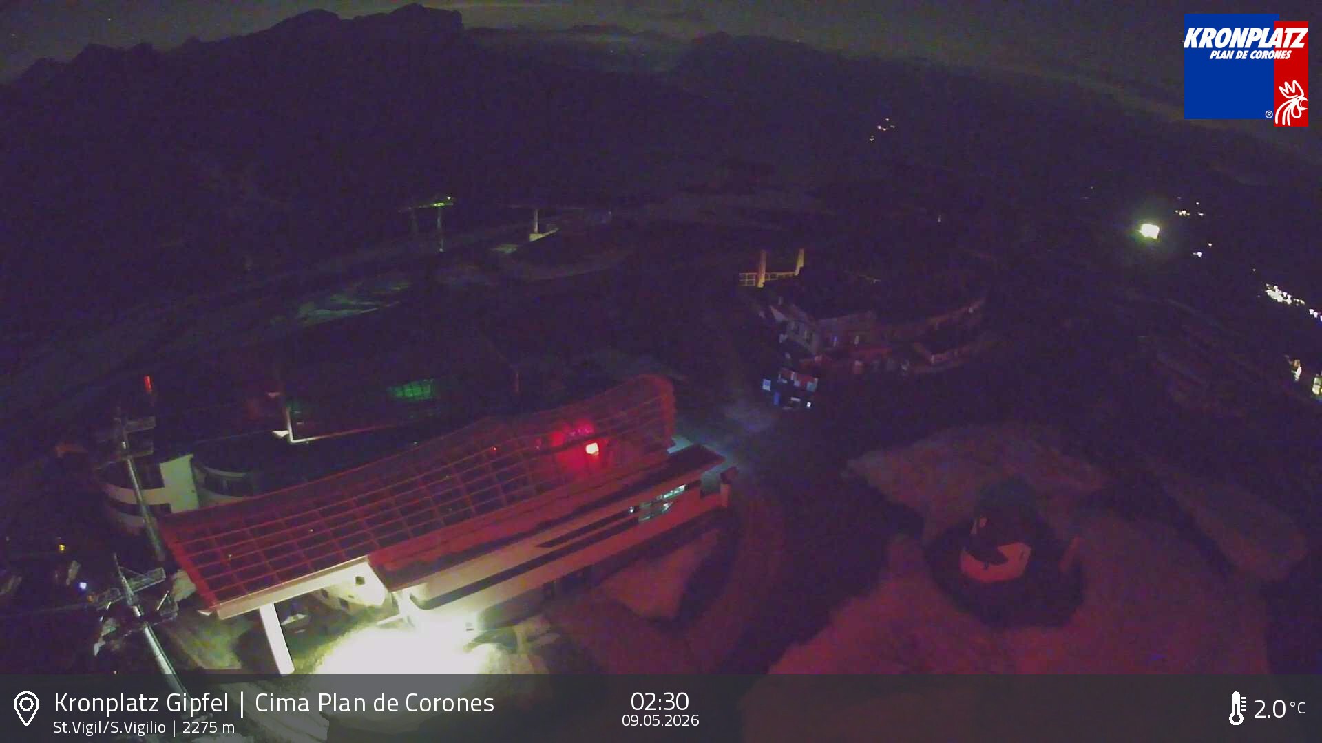 Archiv Foto Webcam Kronplatz - St. Vigil, Südtirol
