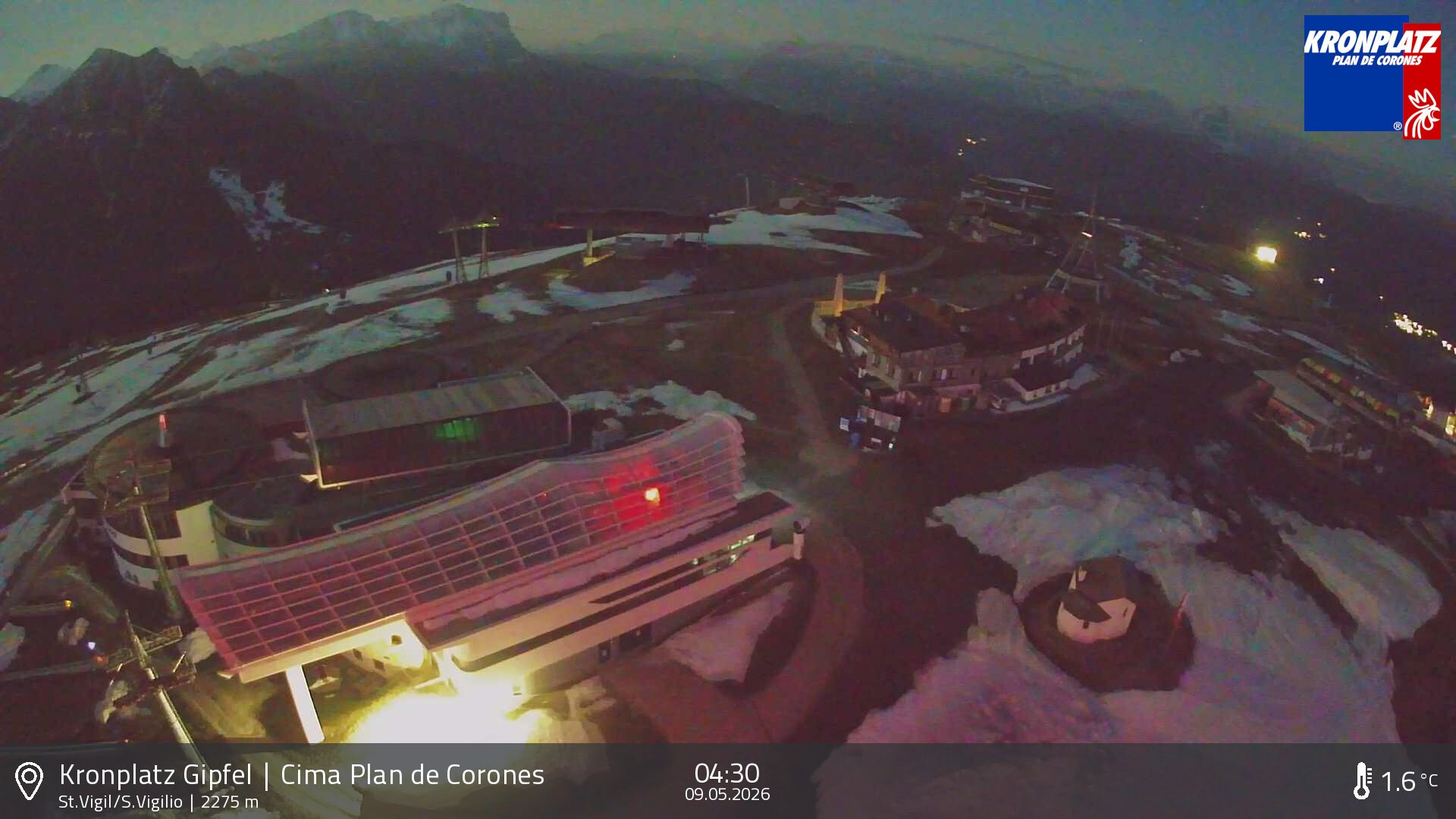 Archiv Foto Webcam Kronplatz - St. Vigil, Südtirol