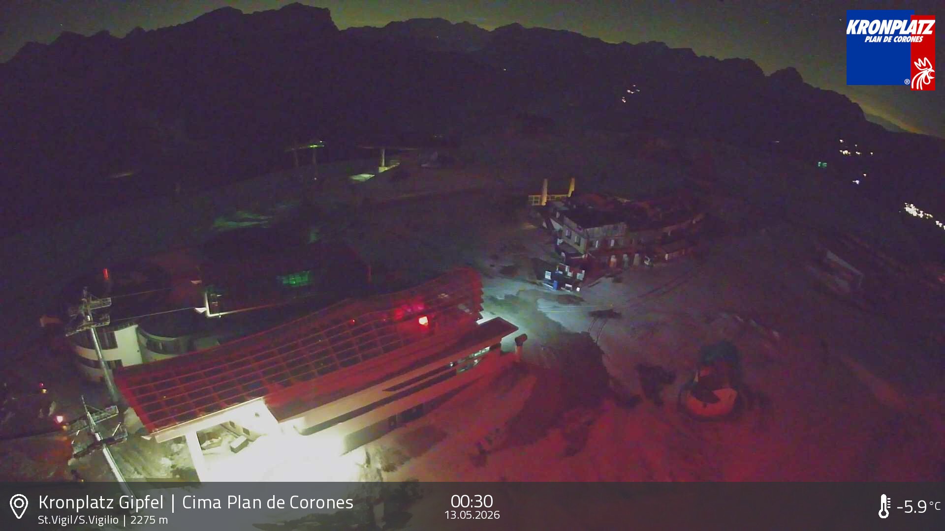 Archiv Foto Webcam Kronplatz - St. Vigil, Südtirol
