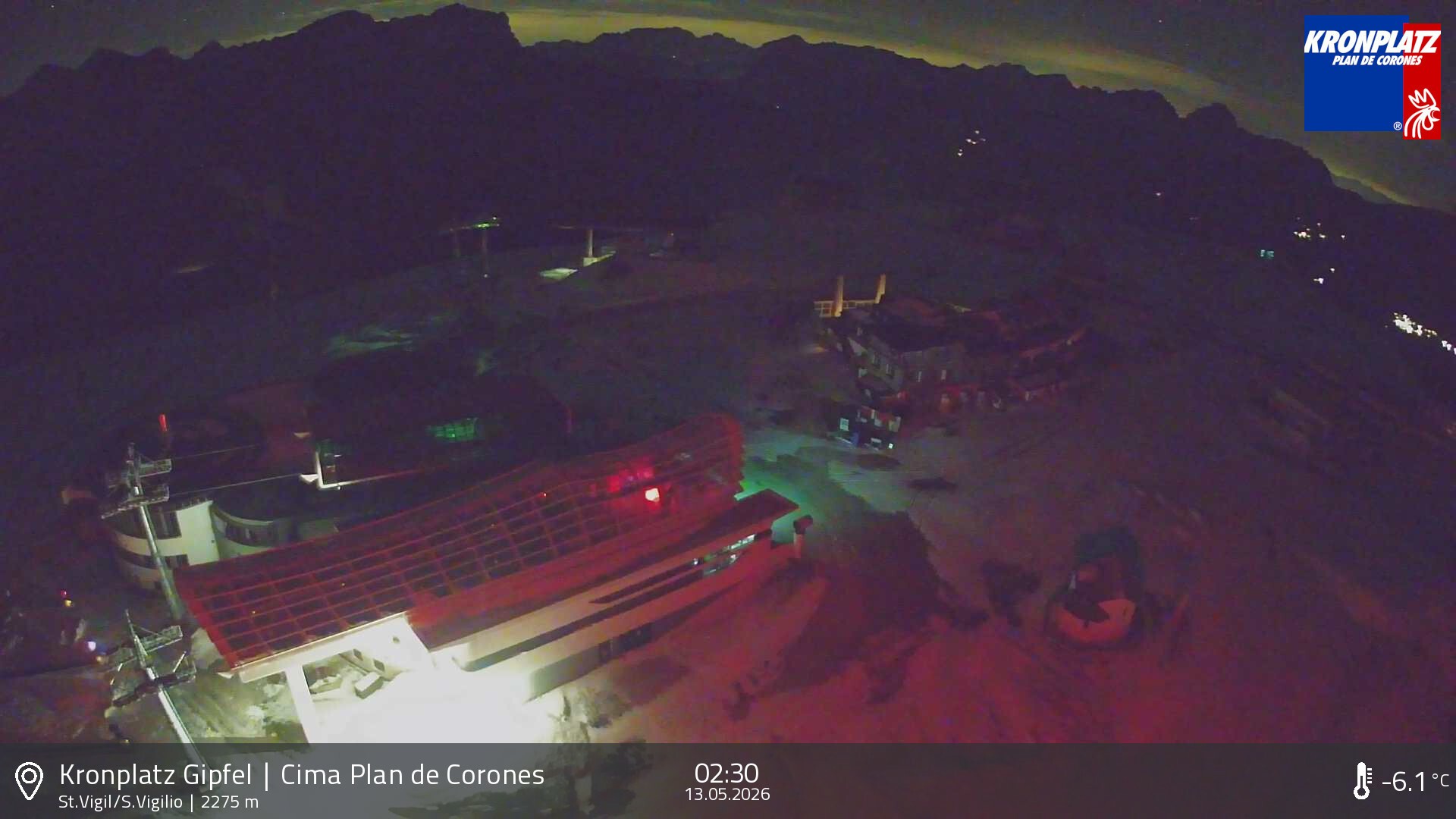 Archiv Foto Webcam Kronplatz - St. Vigil, Südtirol