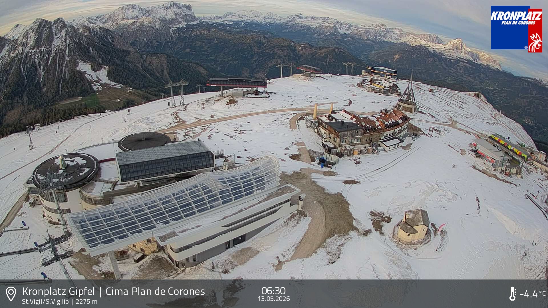 Archiv Foto Webcam Kronplatz - St. Vigil, Südtirol