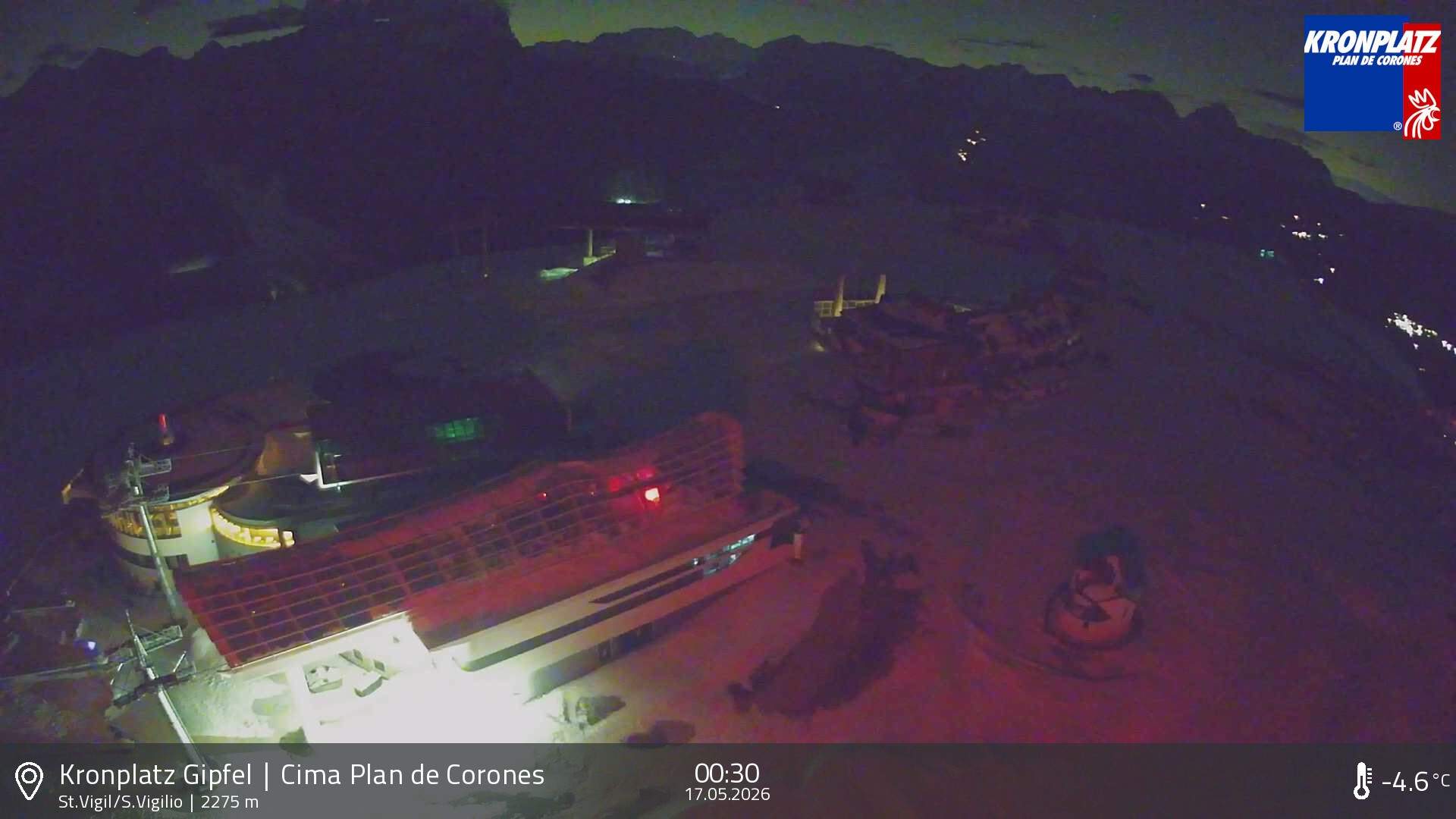 Archiv Foto Webcam Kronplatz - St. Vigil, Südtirol
