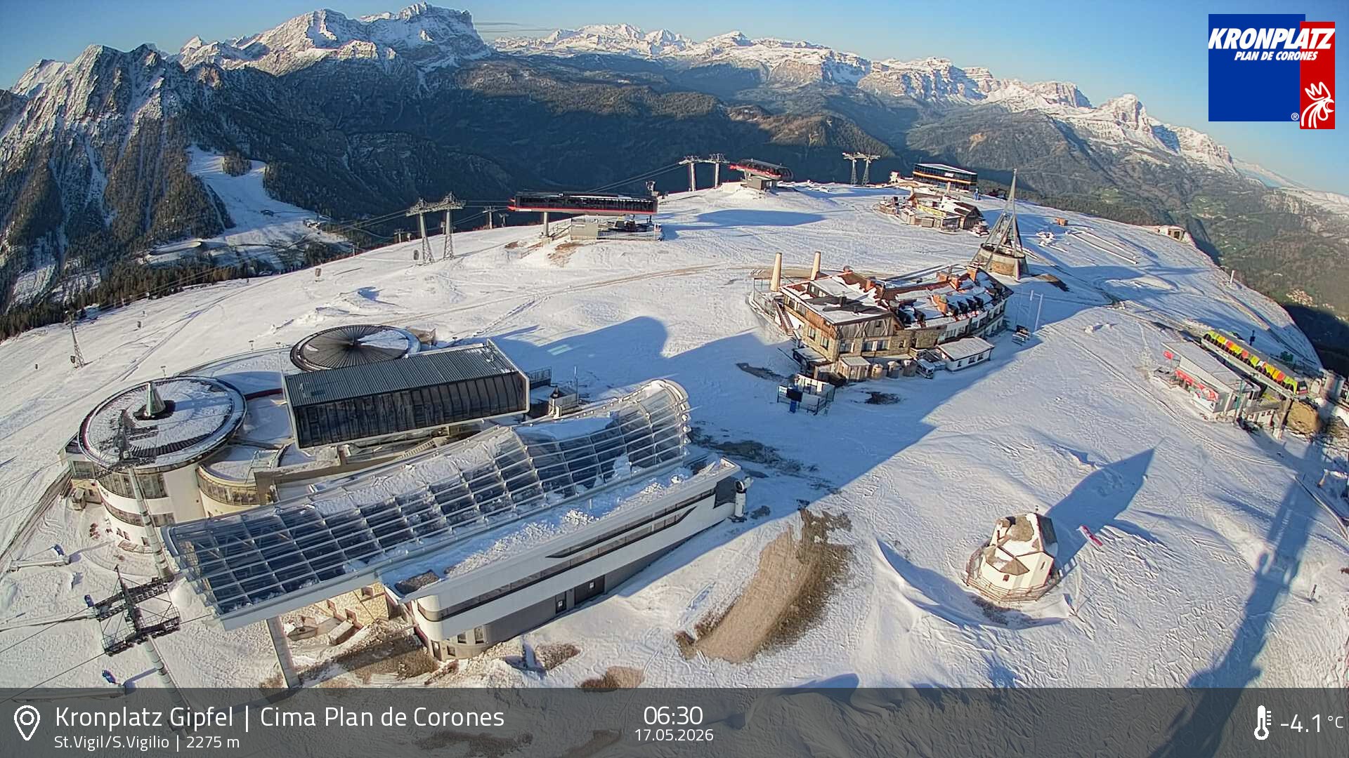 Archiv Foto Webcam Kronplatz - St. Vigil, Südtirol