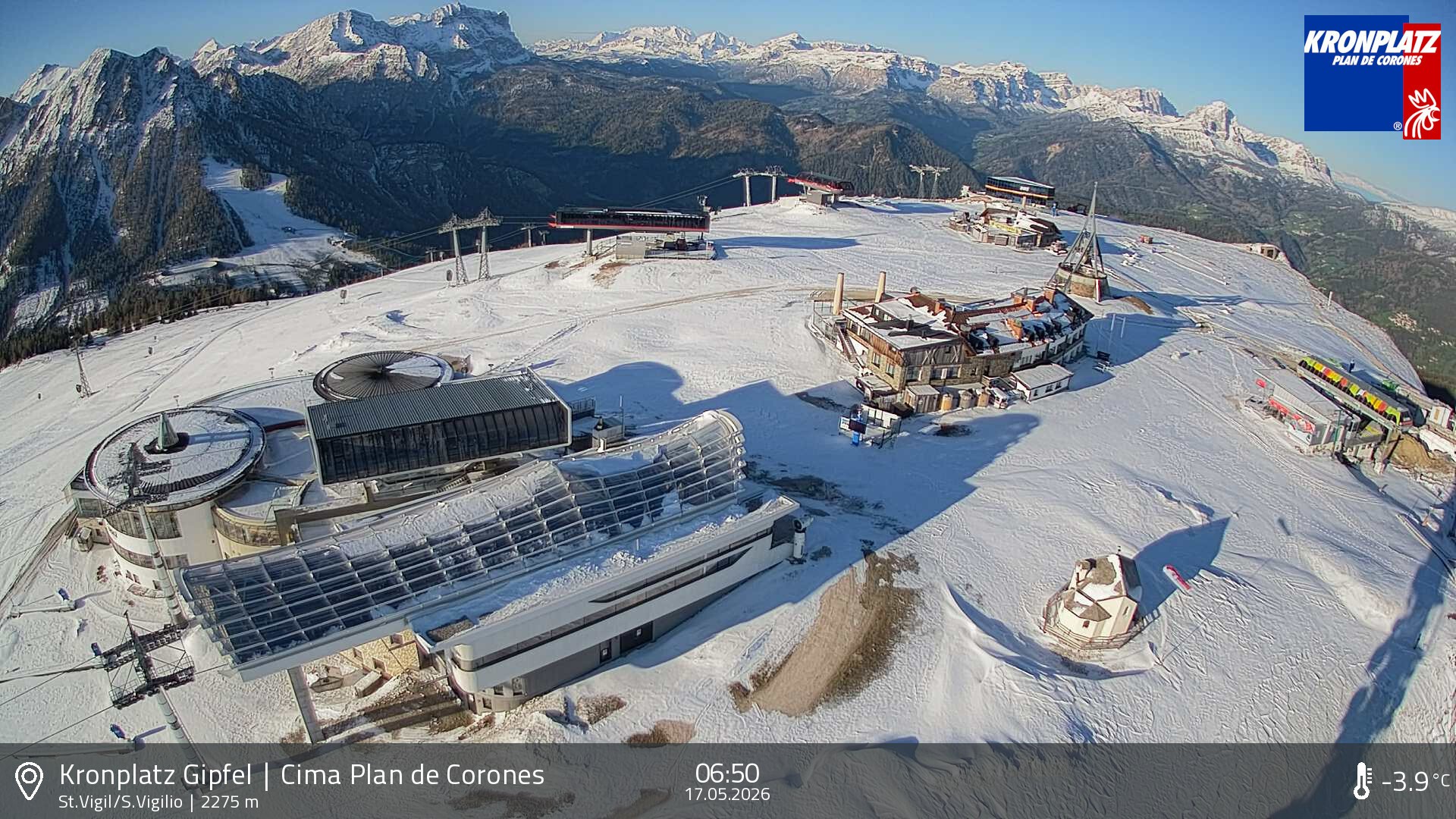 Archiv Foto Webcam Kronplatz - St. Vigil, Südtirol