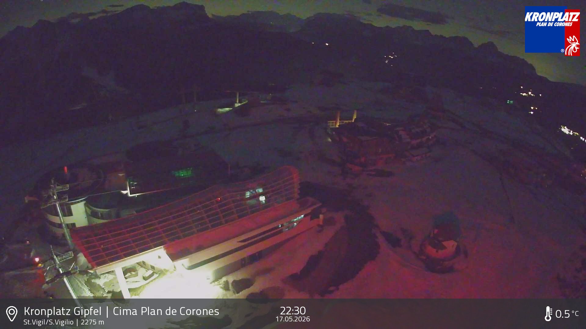 Archiv Foto Webcam Kronplatz - St. Vigil, Südtirol