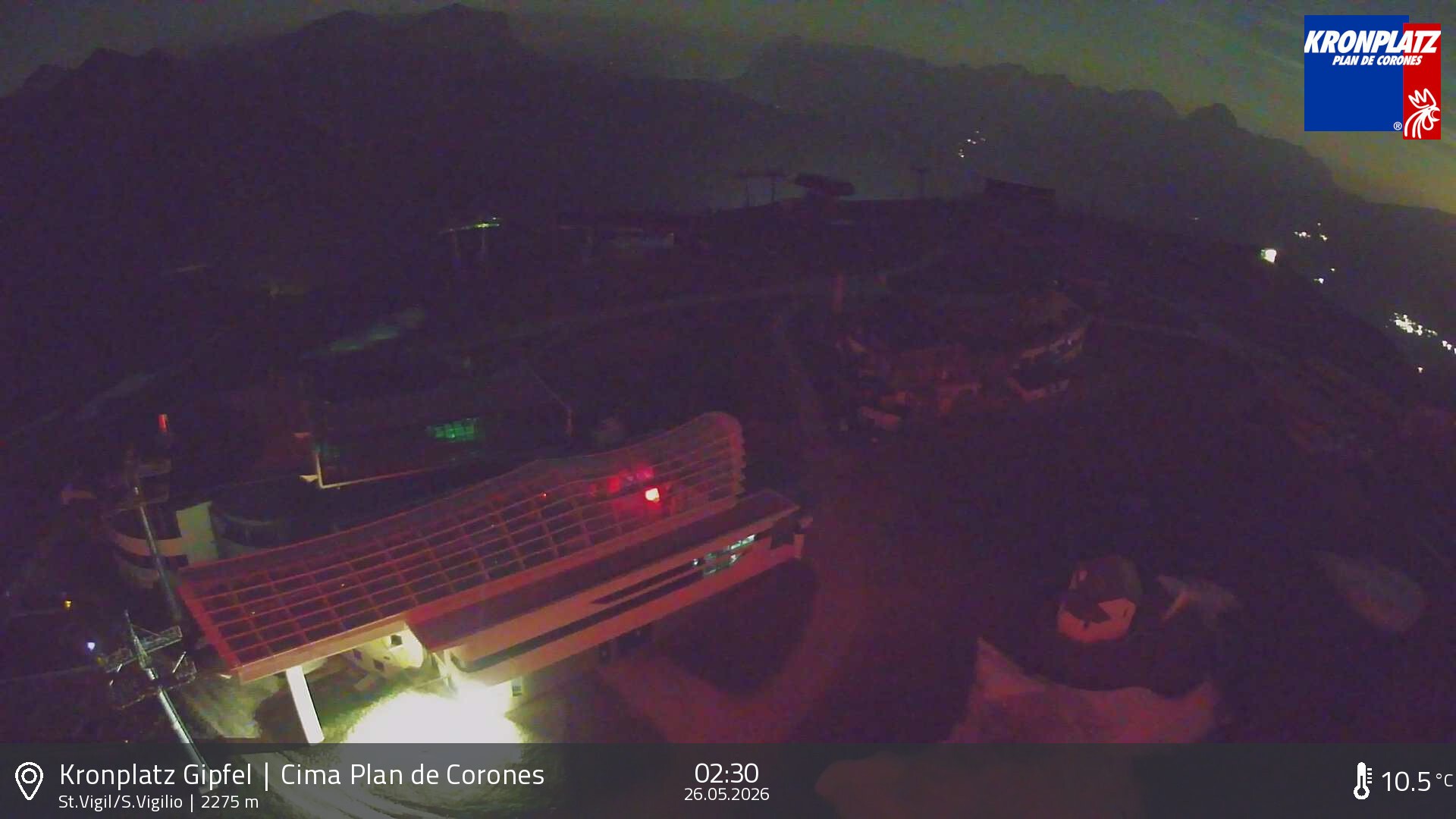 Archiv Foto Webcam Kronplatz - St. Vigil, Südtirol