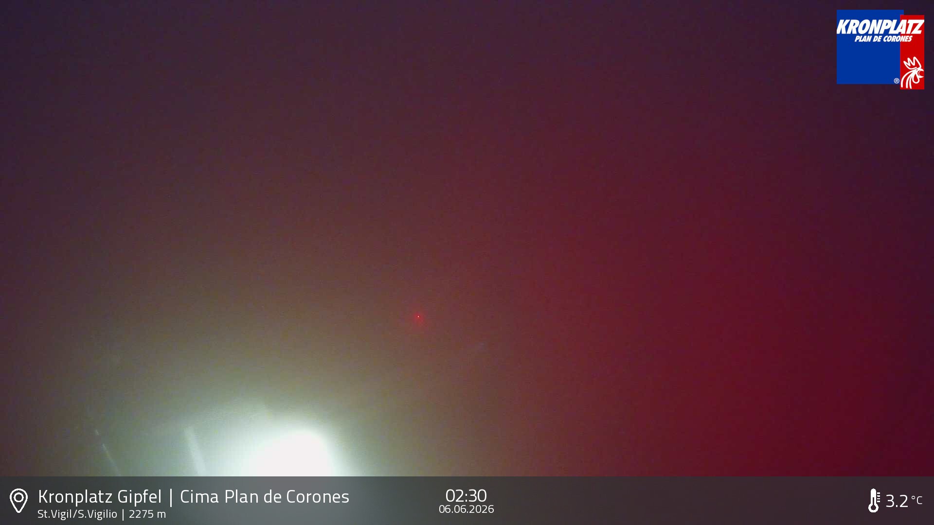 Archived image Webcam Kronplatz - San Vigilio, South Tyrol