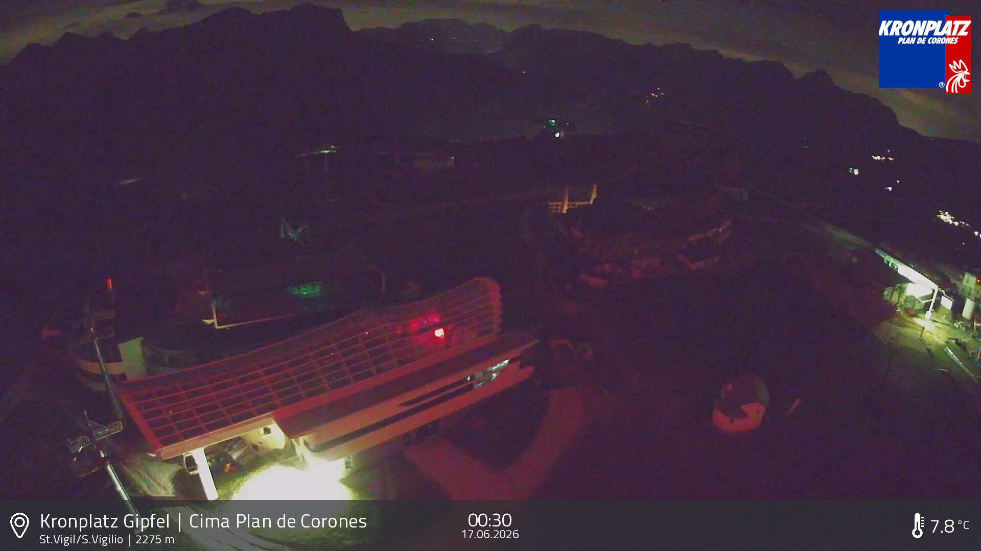 Archiv Foto Webcam Kronplatz - St. Vigil, Südtirol