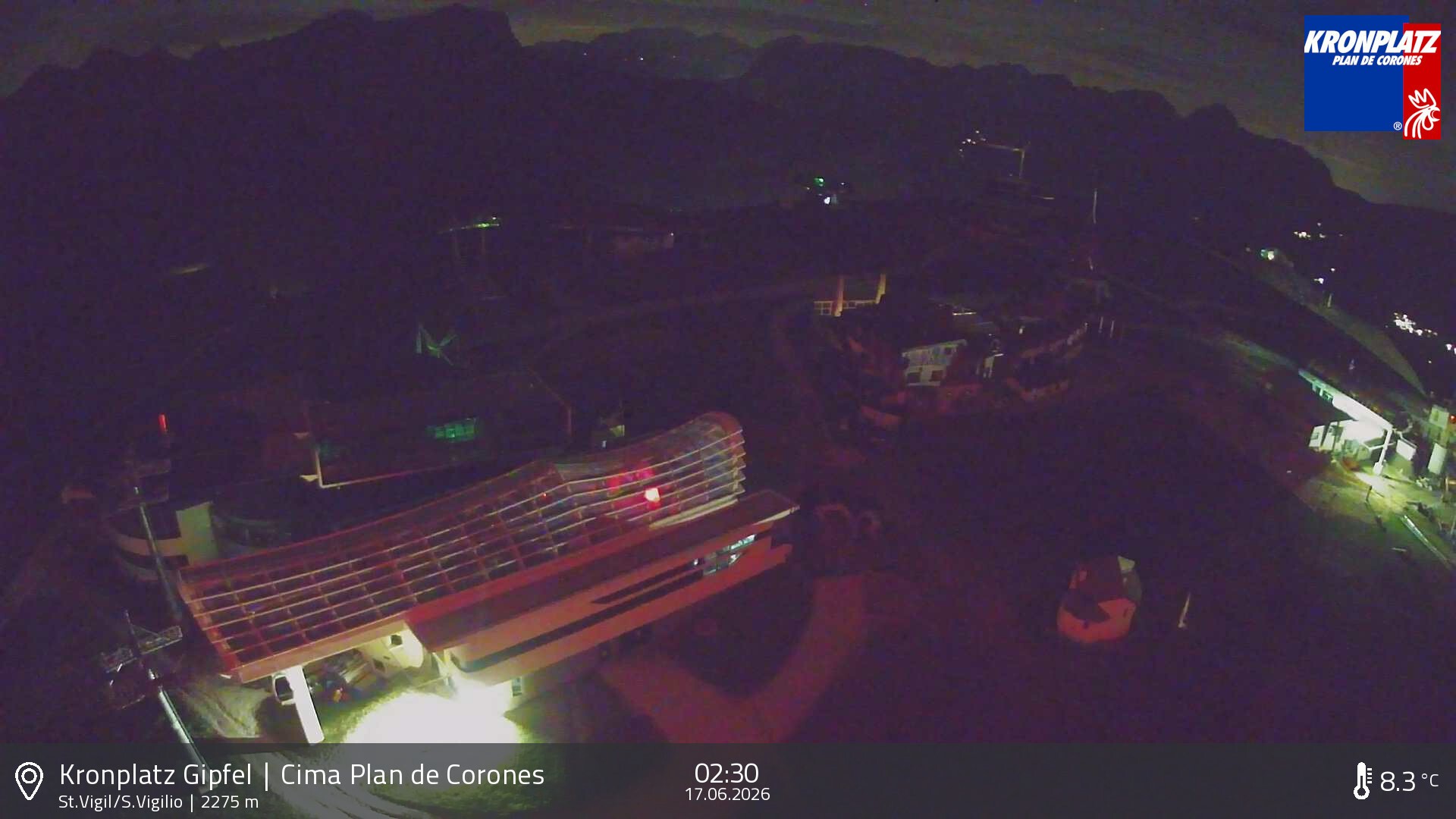 Archiv Foto Webcam Kronplatz - St. Vigil, Südtirol