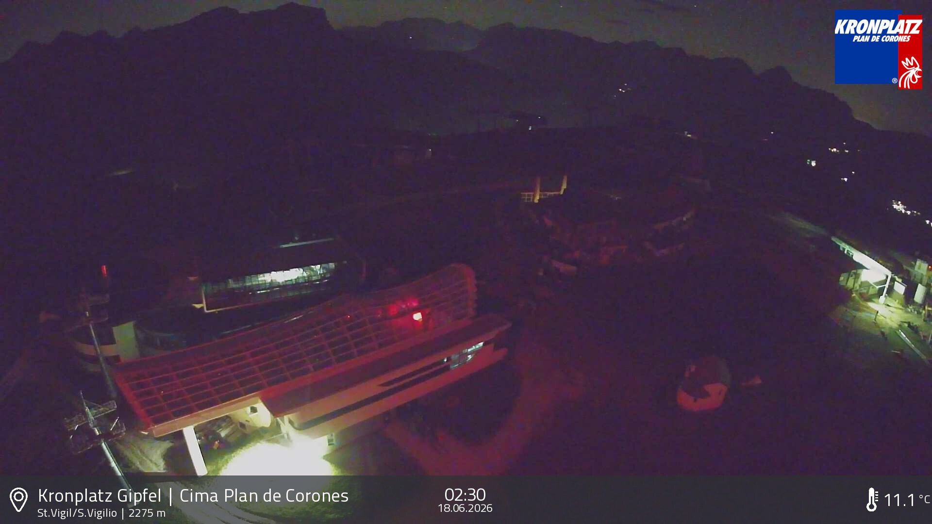 Archiv Foto Webcam Kronplatz - St. Vigil, Südtirol