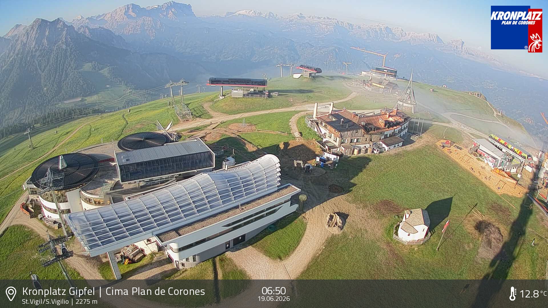 Archiv Foto Webcam Kronplatz - St. Vigil, Südtirol