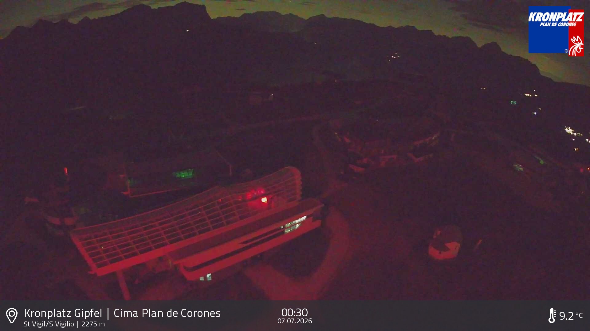 Archiv Foto Webcam Kronplatz - St. Vigil, Südtirol