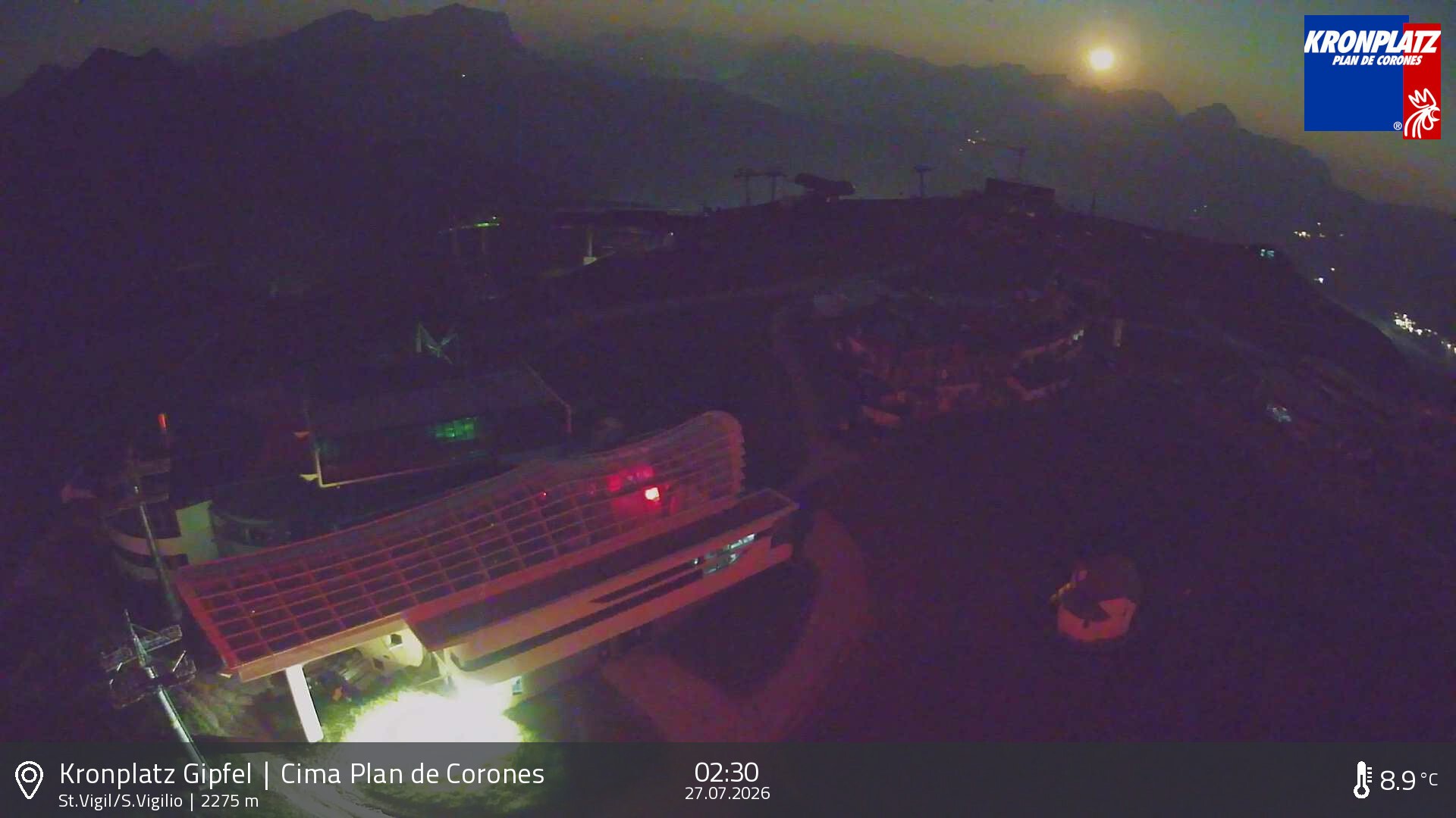 Archiv Foto Webcam Kronplatz - St. Vigil, Südtirol
