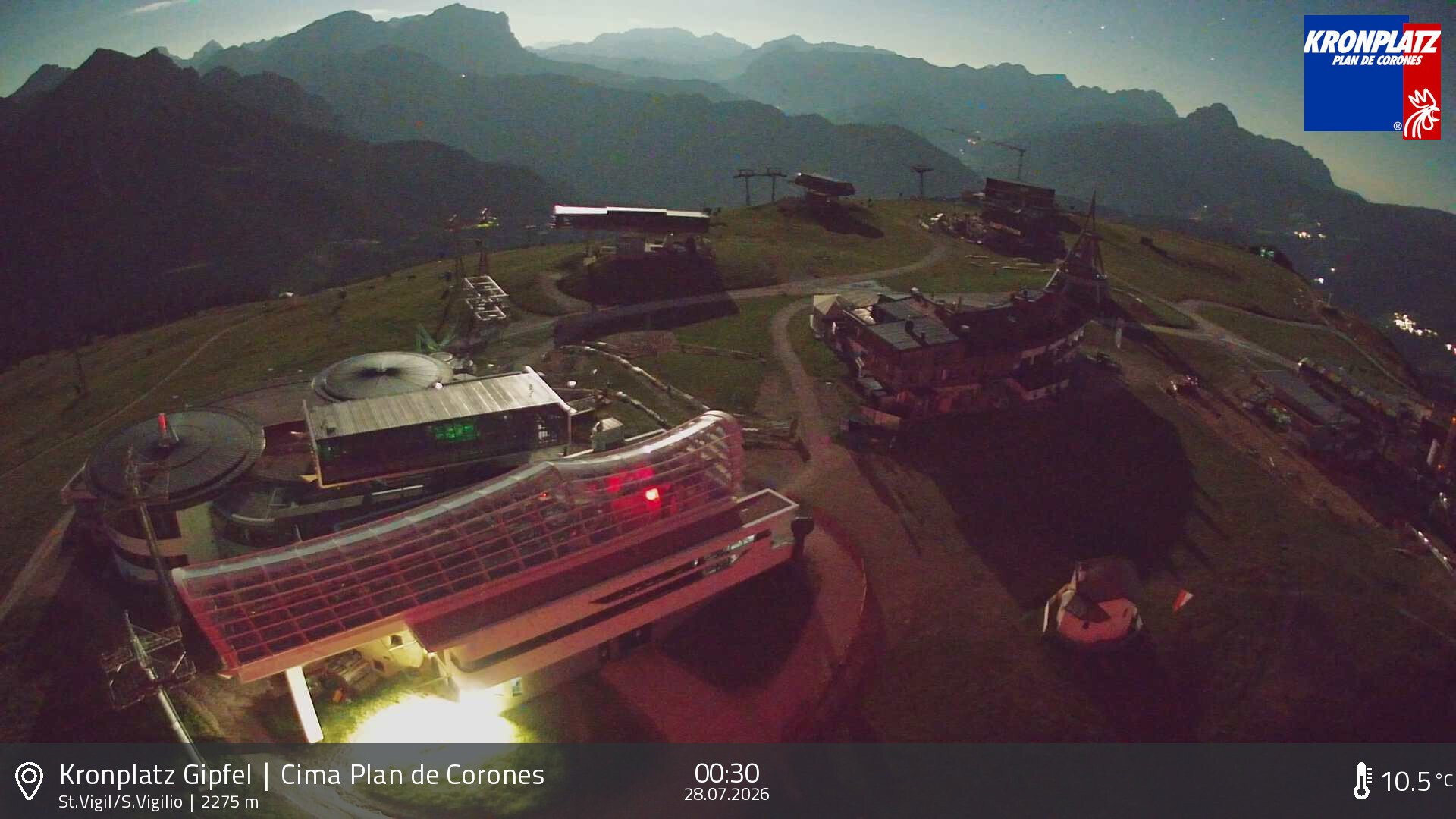 Archiv Foto Webcam Kronplatz - St. Vigil, Südtirol