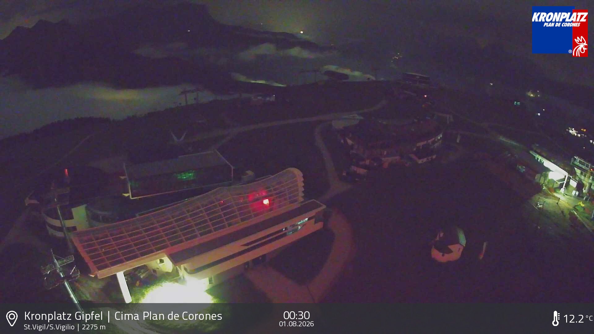 Archiv Foto Webcam Kronplatz - St. Vigil, Südtirol