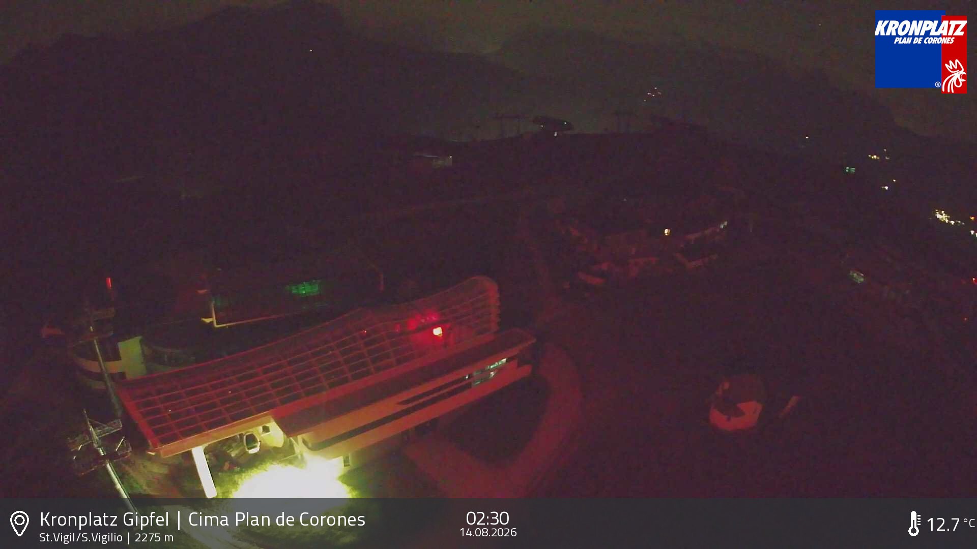 Archiv Foto Webcam Kronplatz - St. Vigil, Südtirol