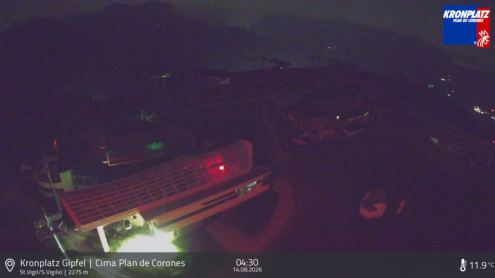 Archiv Foto Webcam Kronplatz - St. Vigil, Südtirol
