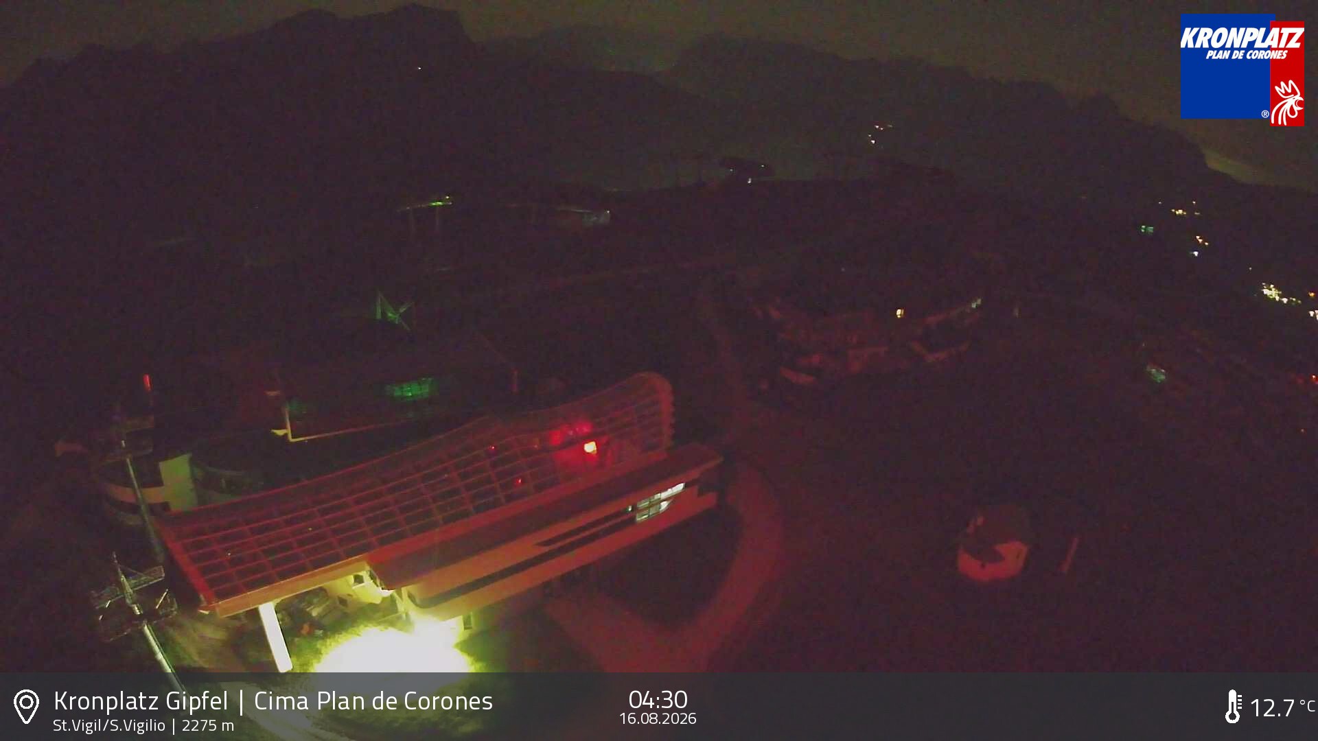 Archiv Foto Webcam Kronplatz - St. Vigil, Südtirol