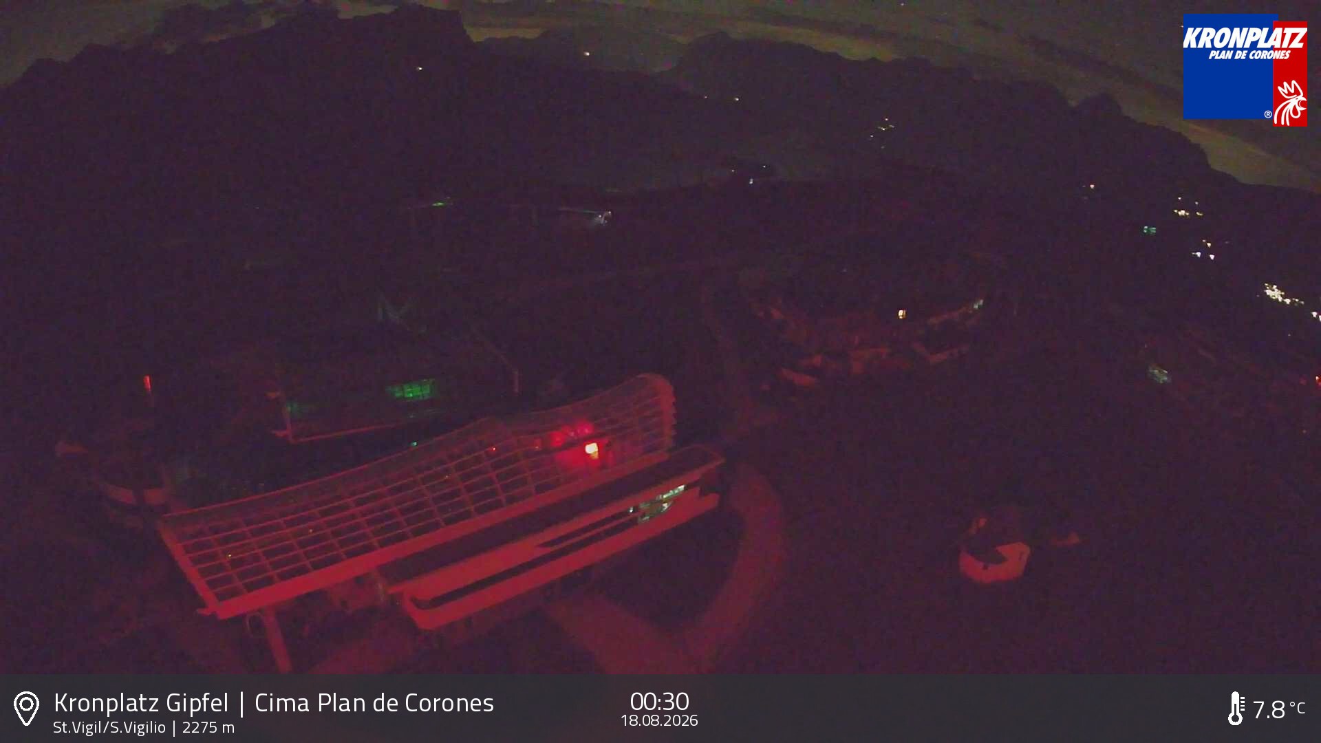 Archiv Foto Webcam Kronplatz - St. Vigil, Südtirol