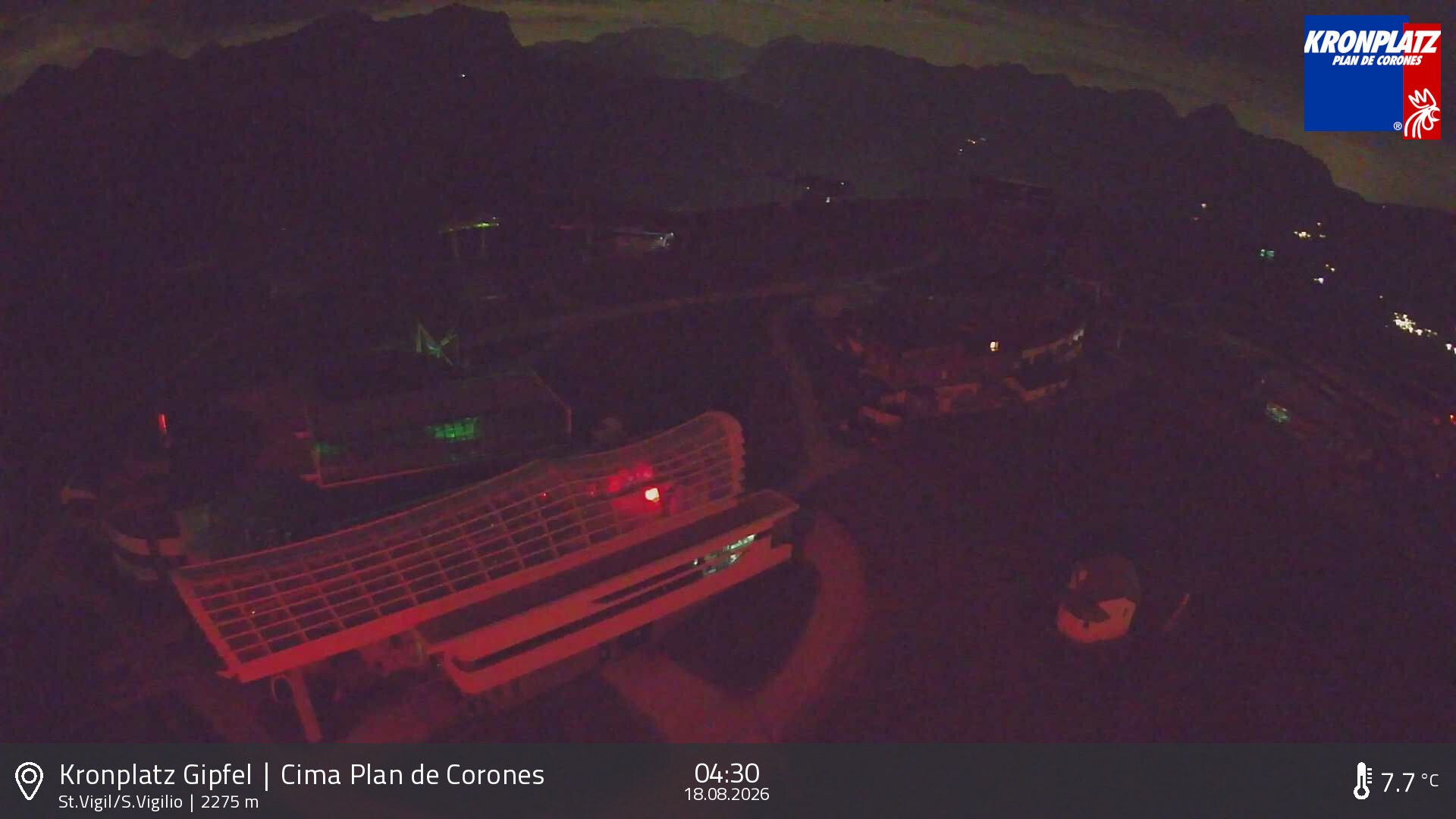Archiv Foto Webcam Kronplatz - St. Vigil, Südtirol