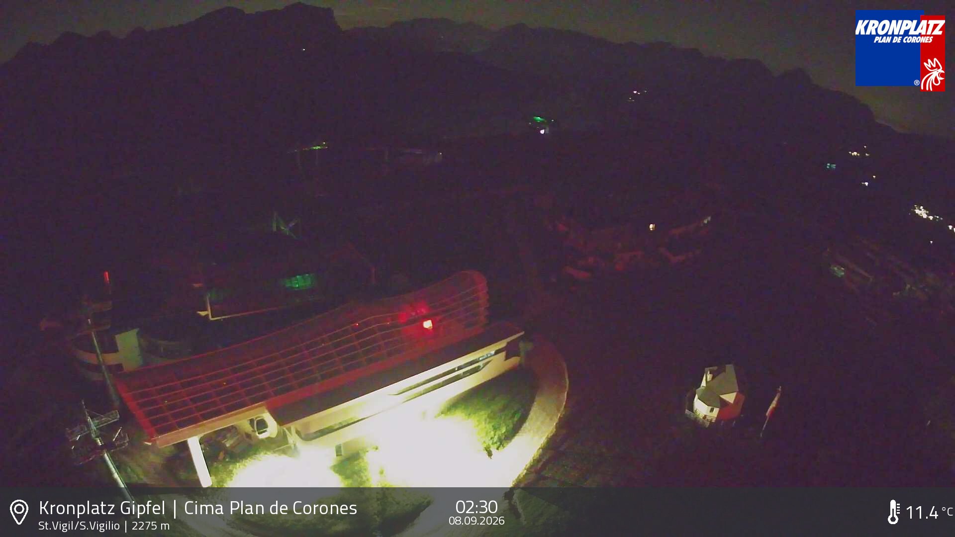 Archiv Foto Webcam Kronplatz - St. Vigil, Südtirol
