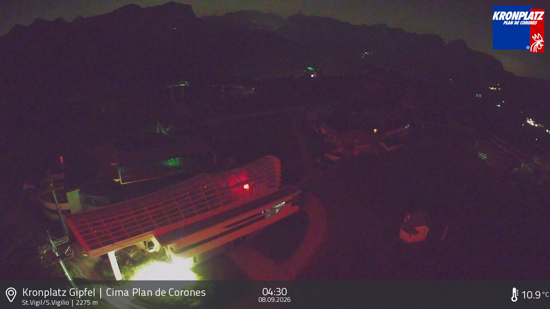 Archiv Foto Webcam Kronplatz - St. Vigil, Südtirol