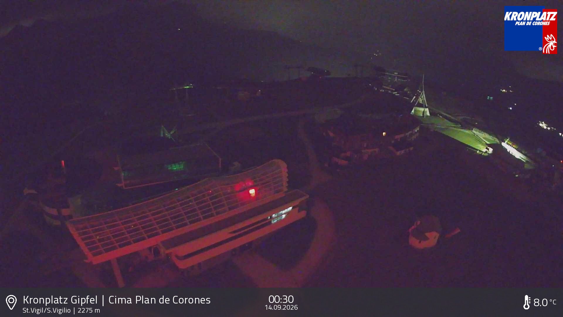 Archiv Foto Webcam Kronplatz - St. Vigil, Südtirol