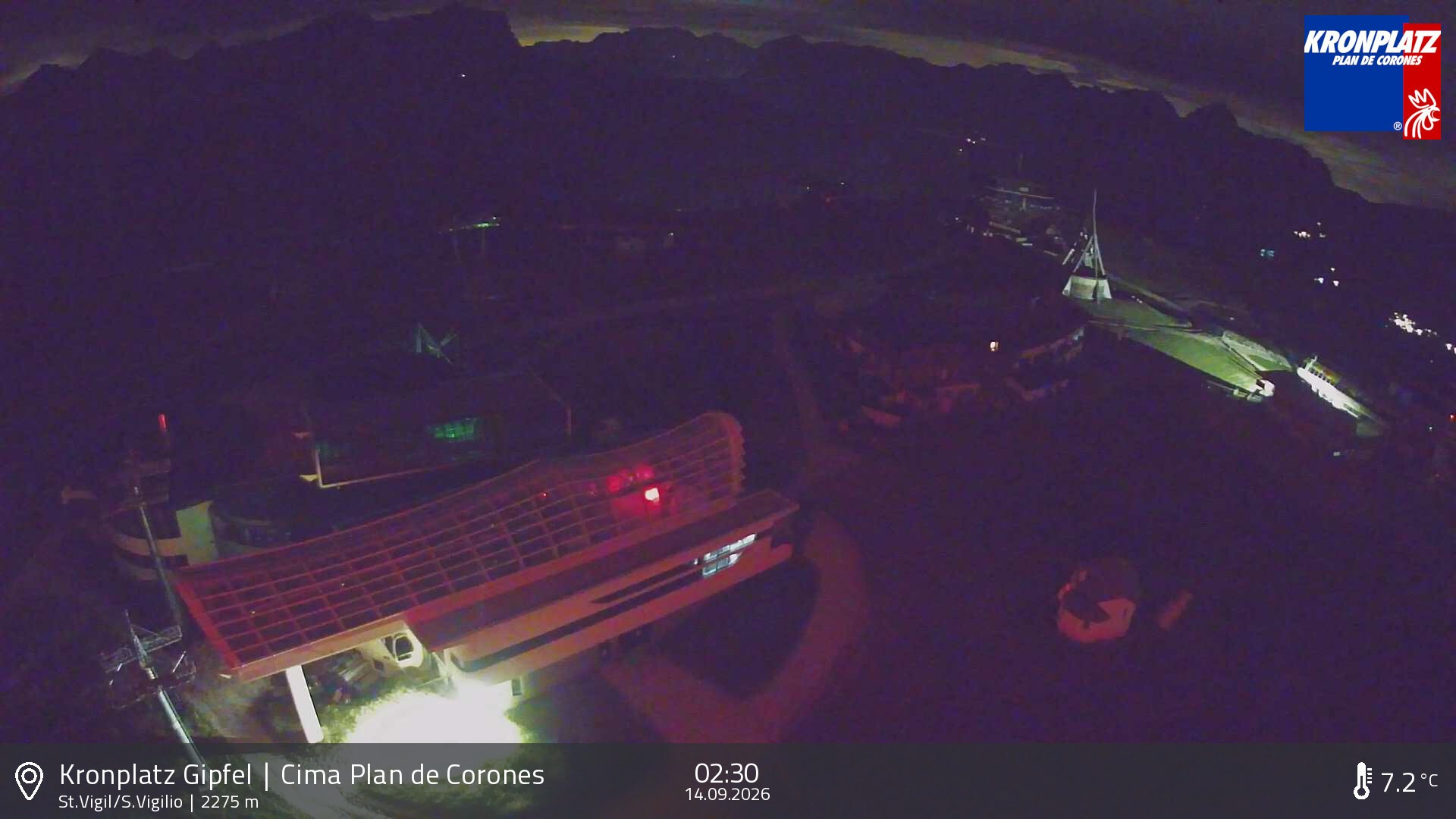 Archiv Foto Webcam Kronplatz - St. Vigil, Südtirol