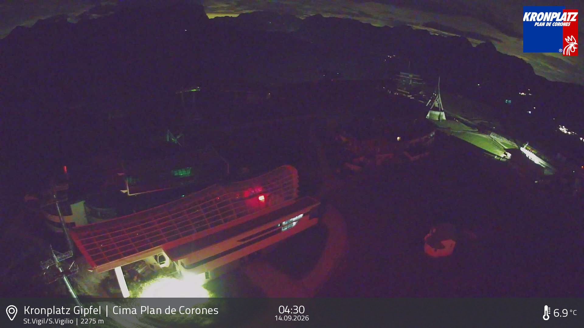 Archiv Foto Webcam Kronplatz - St. Vigil, Südtirol