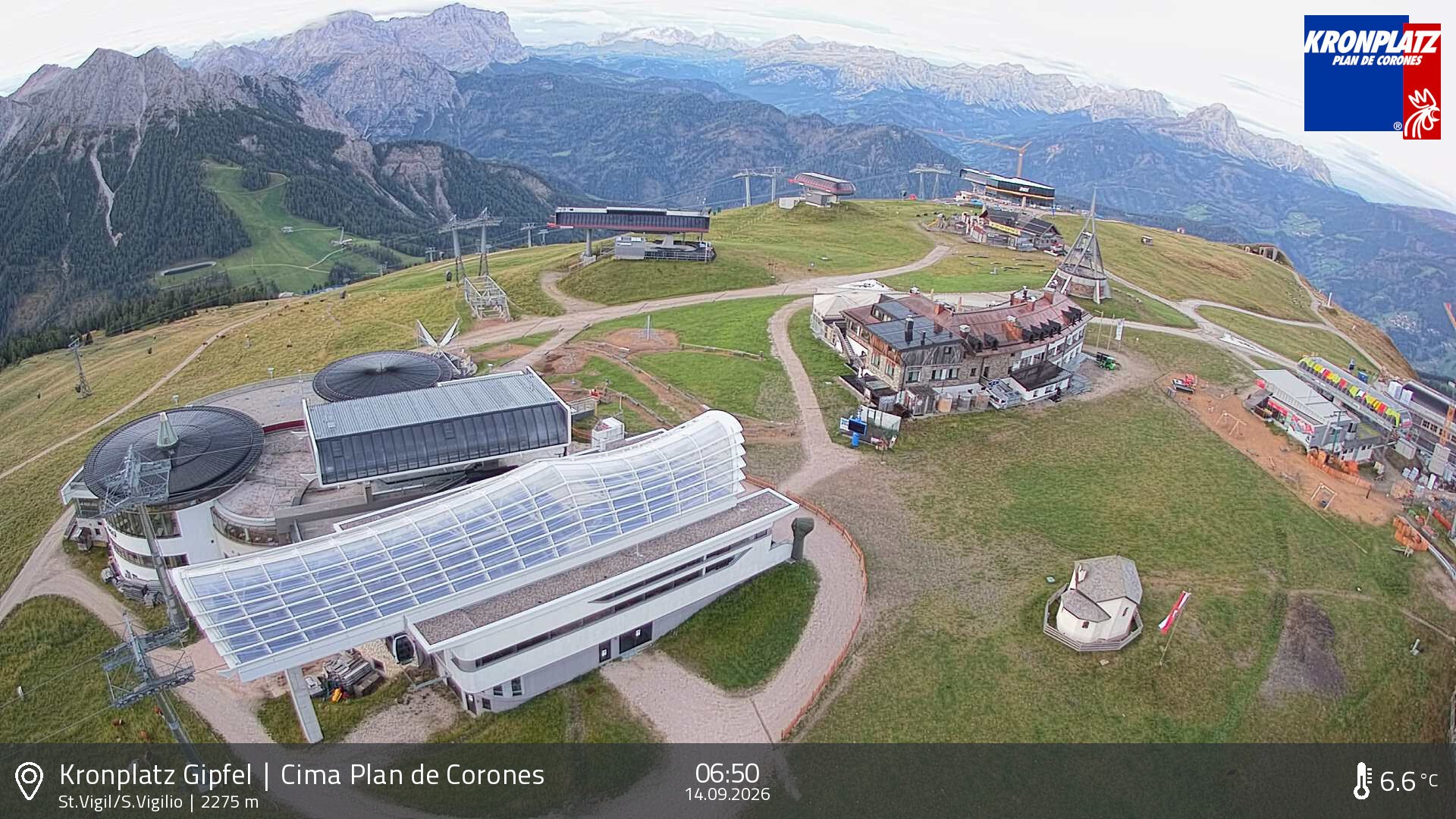 Archiv Foto Webcam Kronplatz - St. Vigil, Südtirol