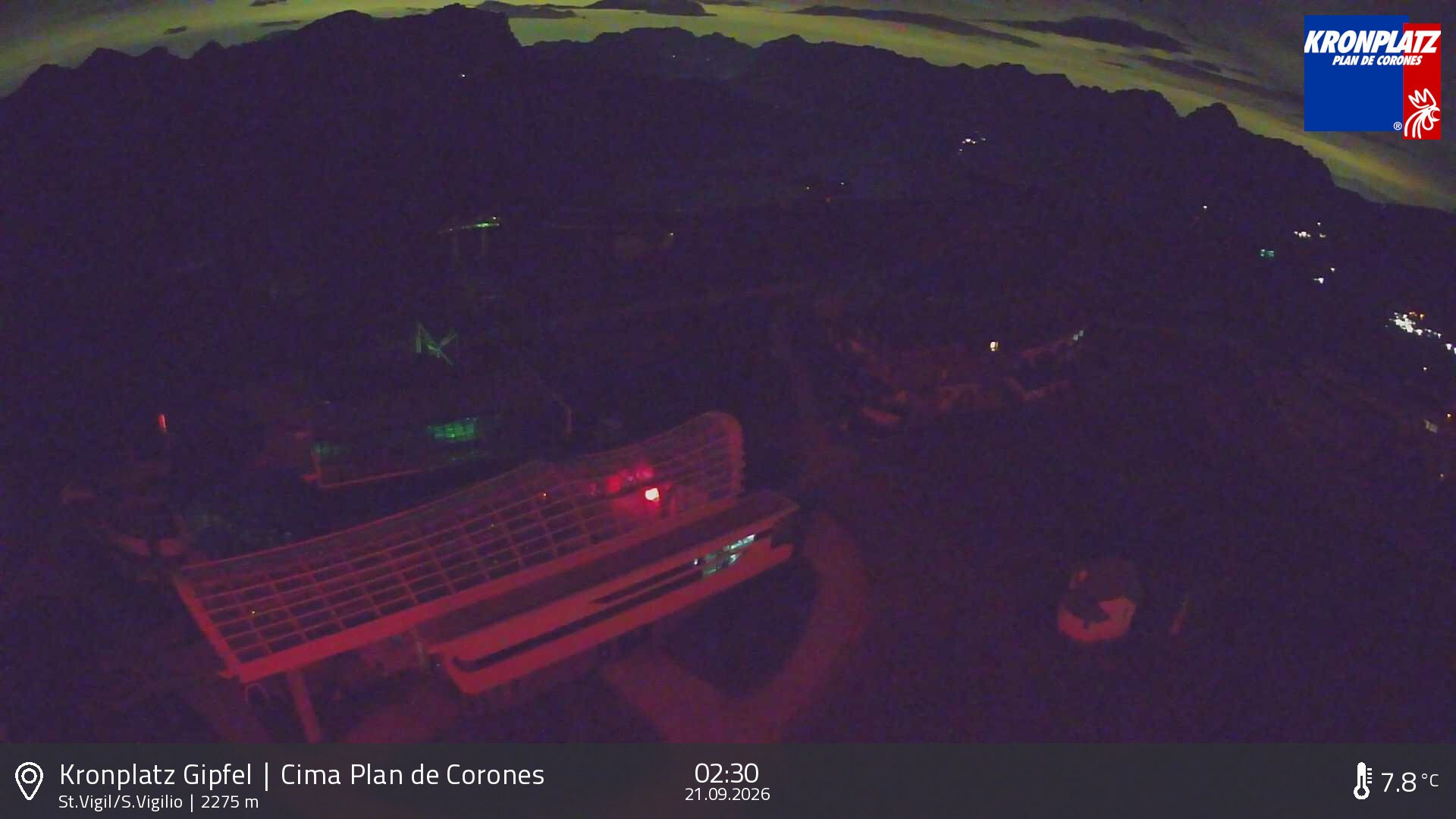 Archiv Foto Webcam Kronplatz - St. Vigil, Südtirol