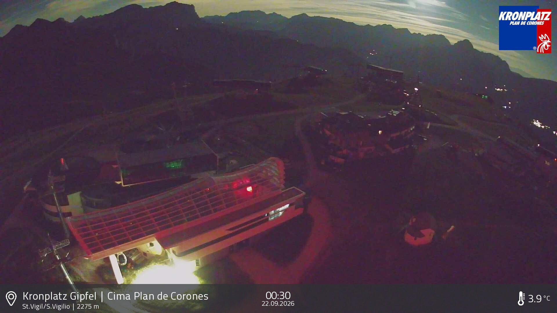 Archiv Foto Webcam Kronplatz - St. Vigil, Südtirol
