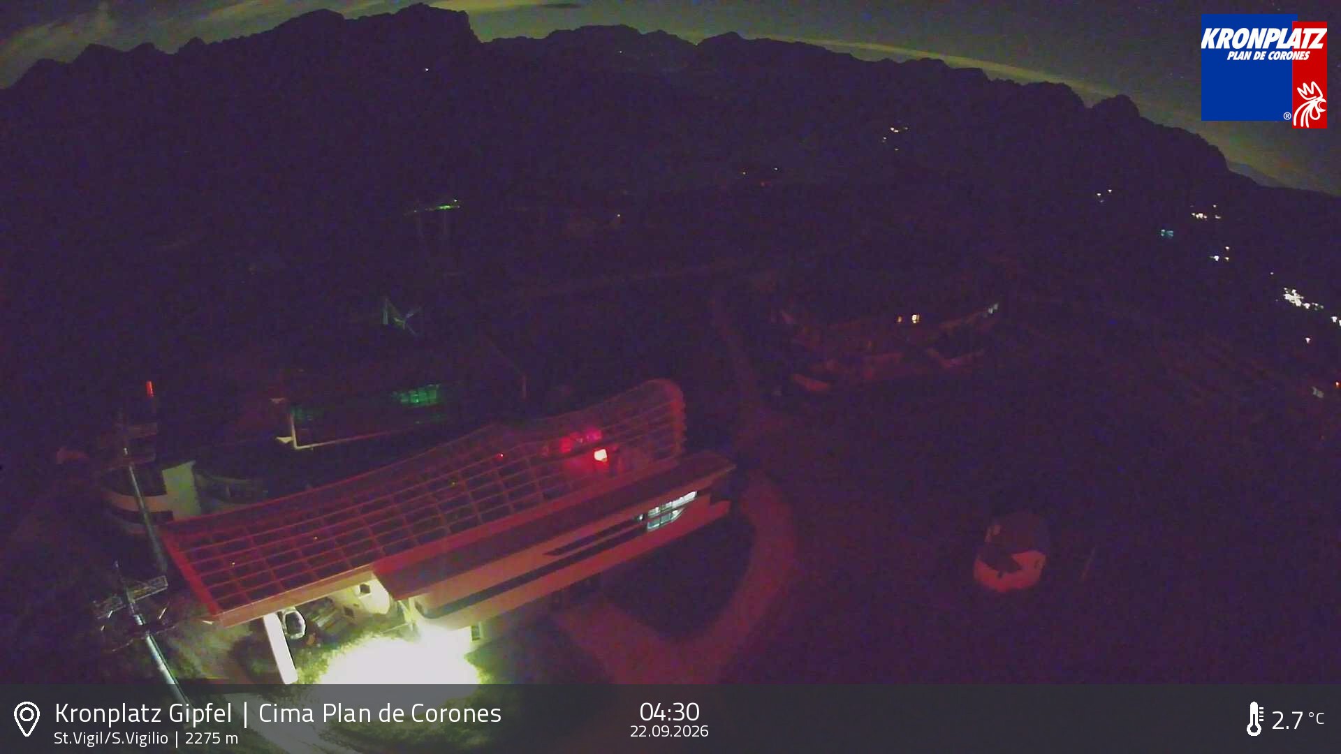 Archiv Foto Webcam Kronplatz - St. Vigil, Südtirol