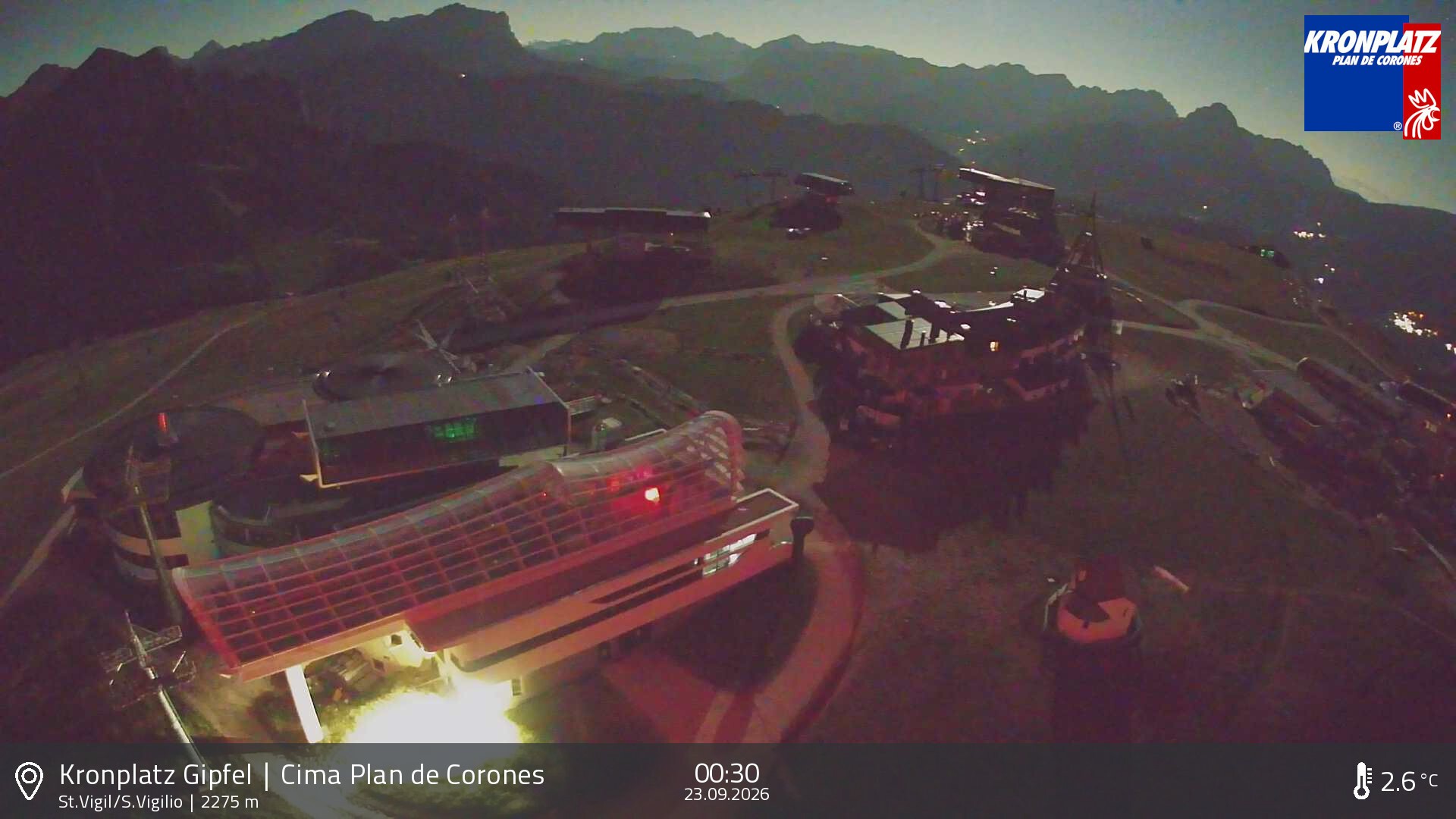 Archiv Foto Webcam Kronplatz - St. Vigil, Südtirol