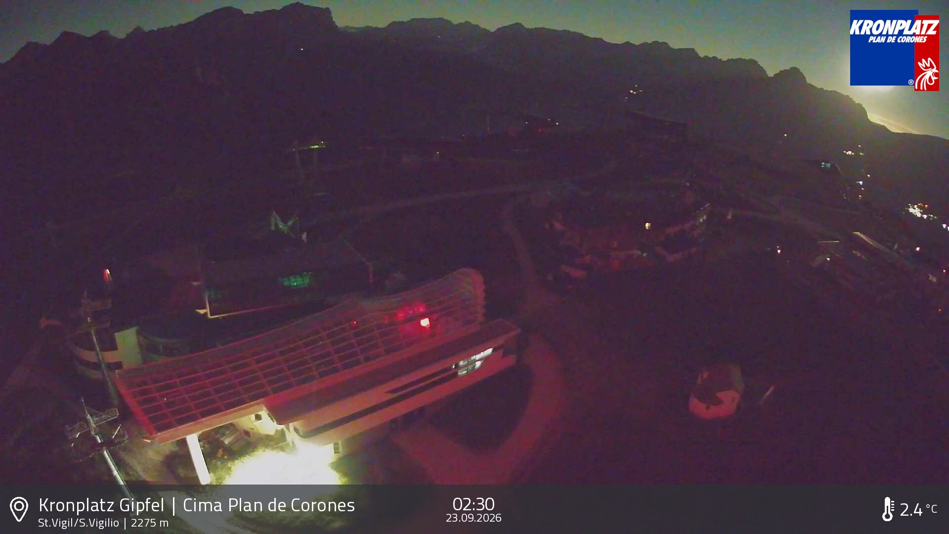 Archiv Foto Webcam Kronplatz - St. Vigil, Südtirol