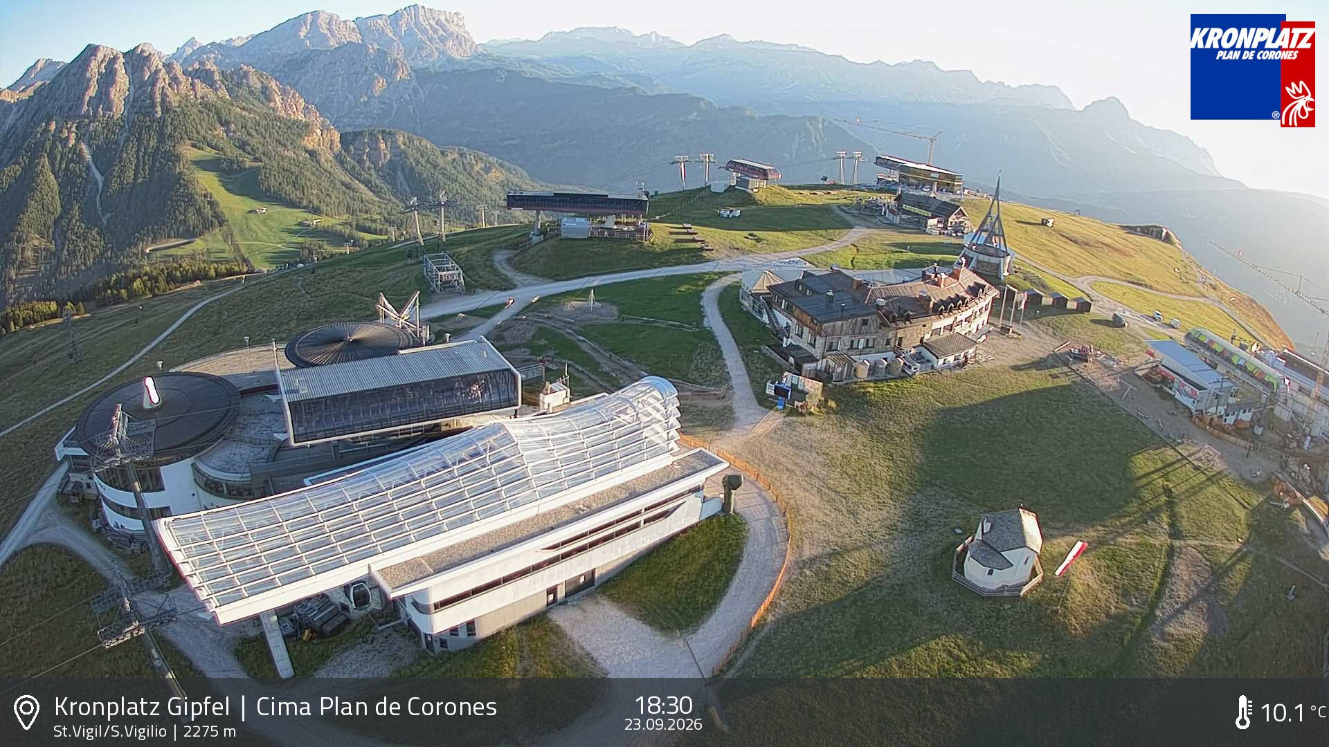 Archiv Foto Webcam Kronplatz - St. Vigil, Südtirol