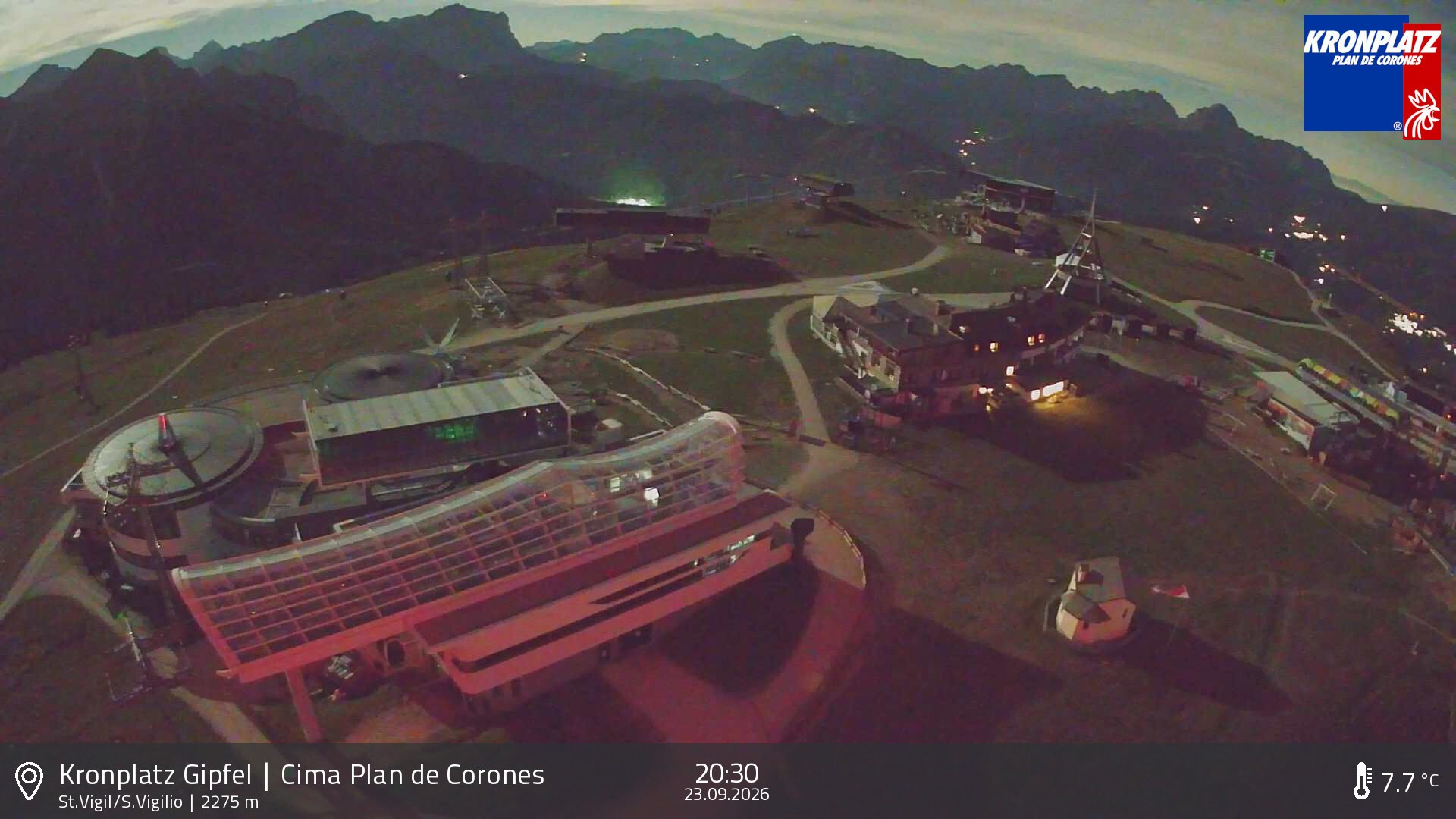 Archiv Foto Webcam Kronplatz - St. Vigil, Südtirol