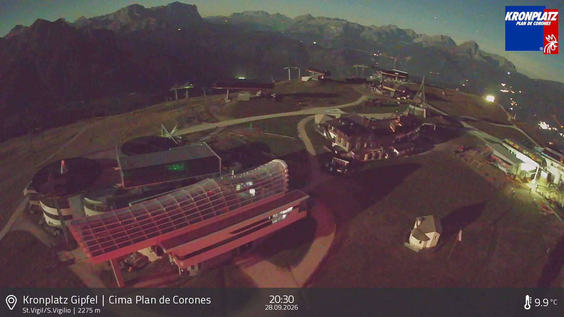 Archiv Foto Webcam Kronplatz - St. Vigil, Südtirol