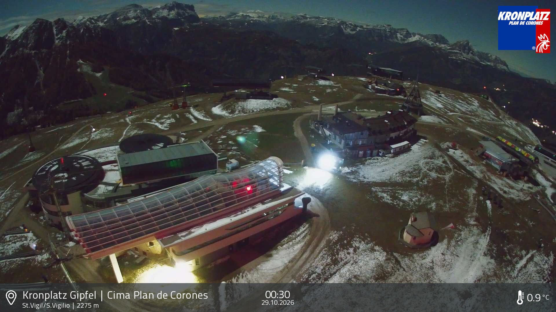 Archiv Foto Webcam Kronplatz - St. Vigil, Südtirol