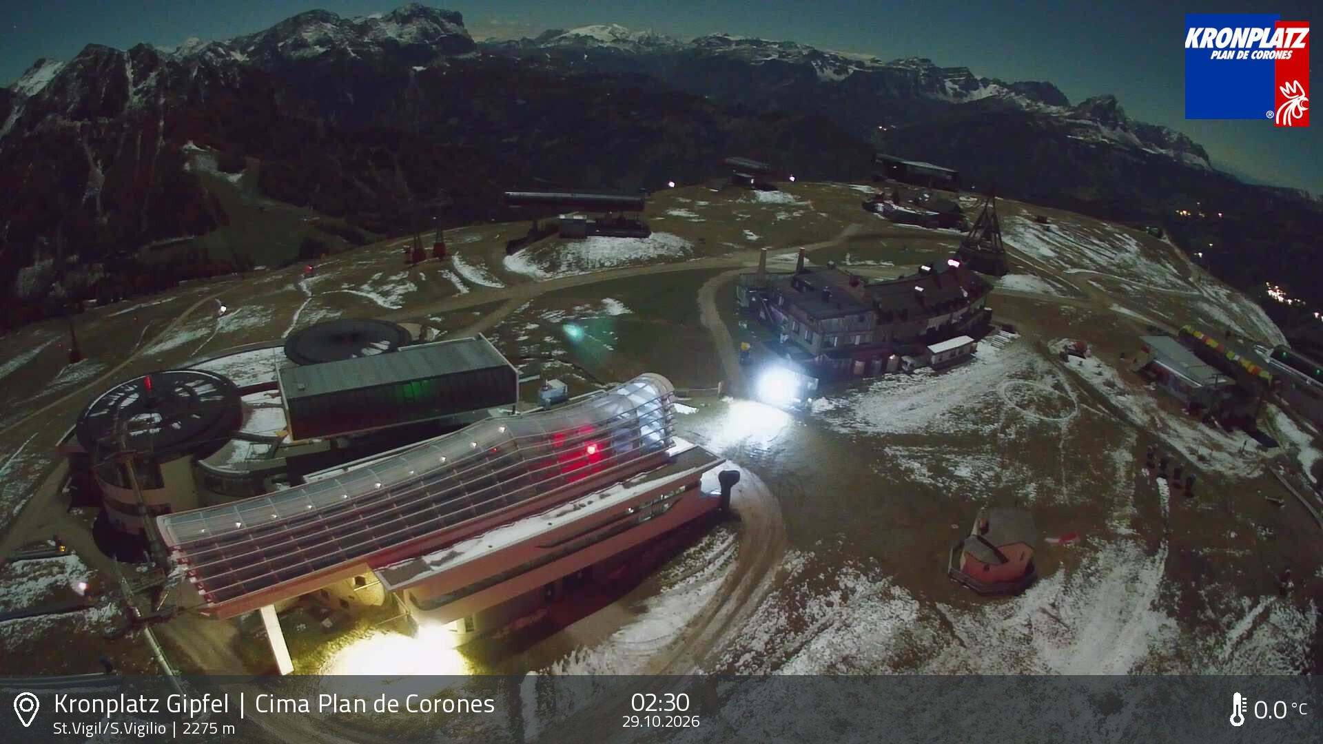 Archiv Foto Webcam Kronplatz - St. Vigil, Südtirol
