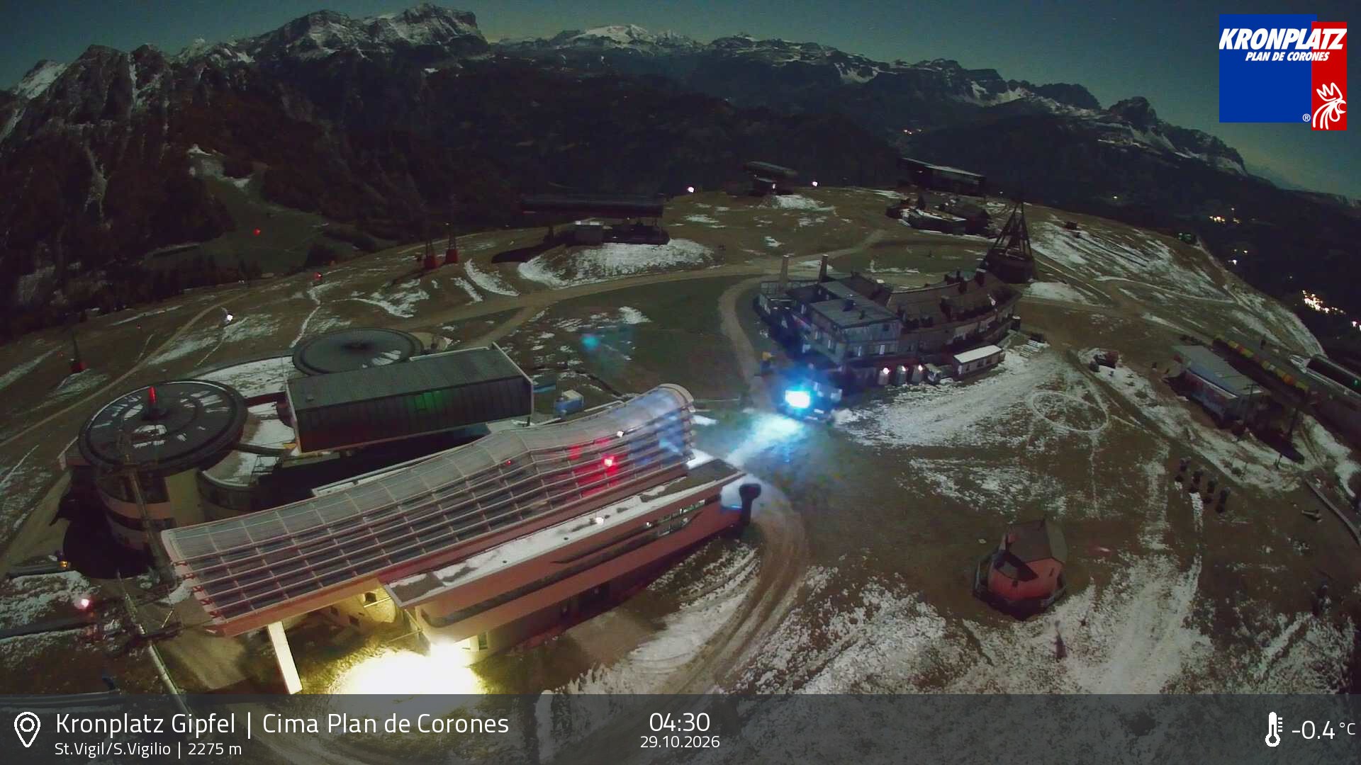 Archiv Foto Webcam Kronplatz - St. Vigil, Südtirol