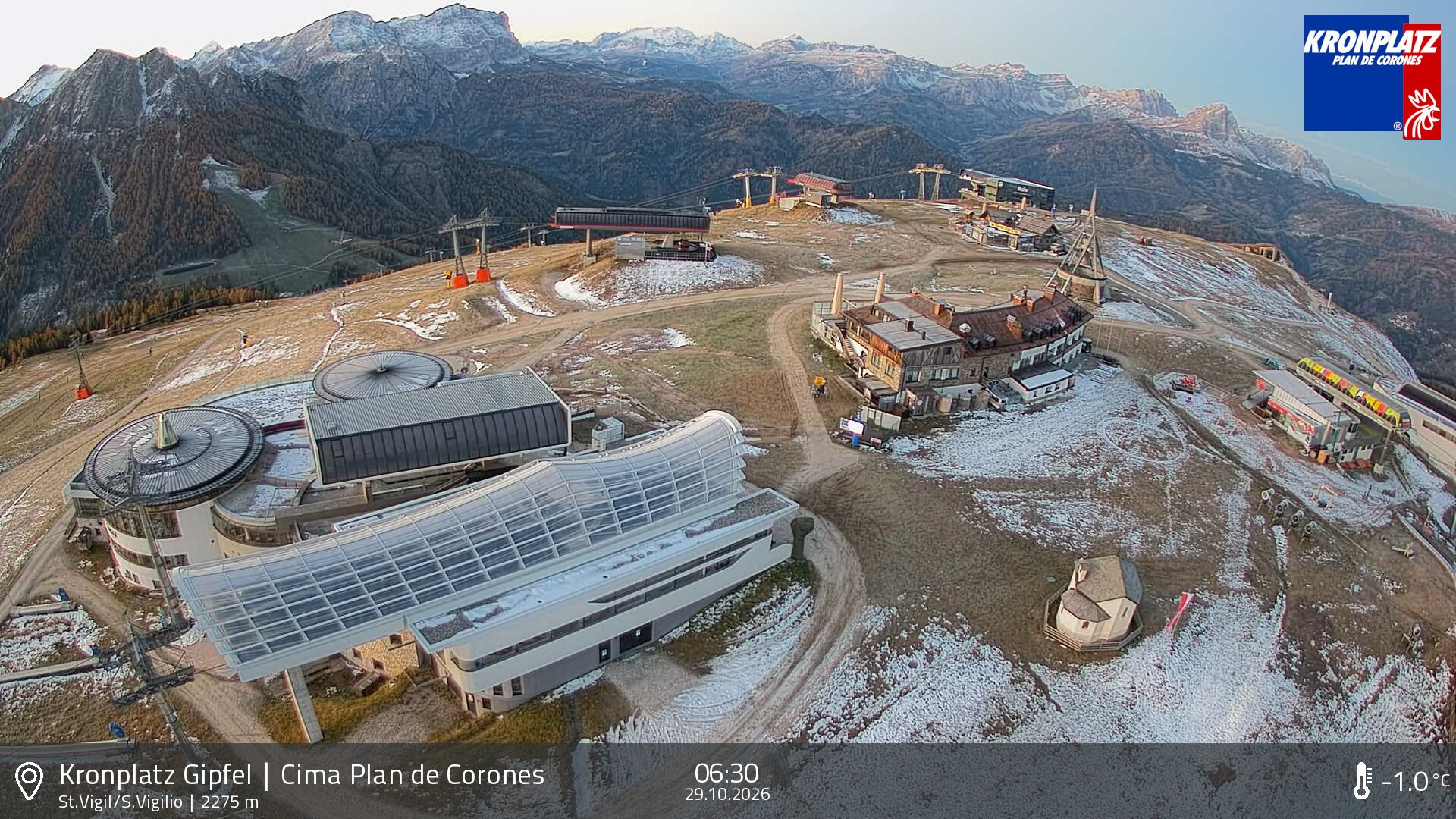 Archiv Foto Webcam Kronplatz - St. Vigil, Südtirol
