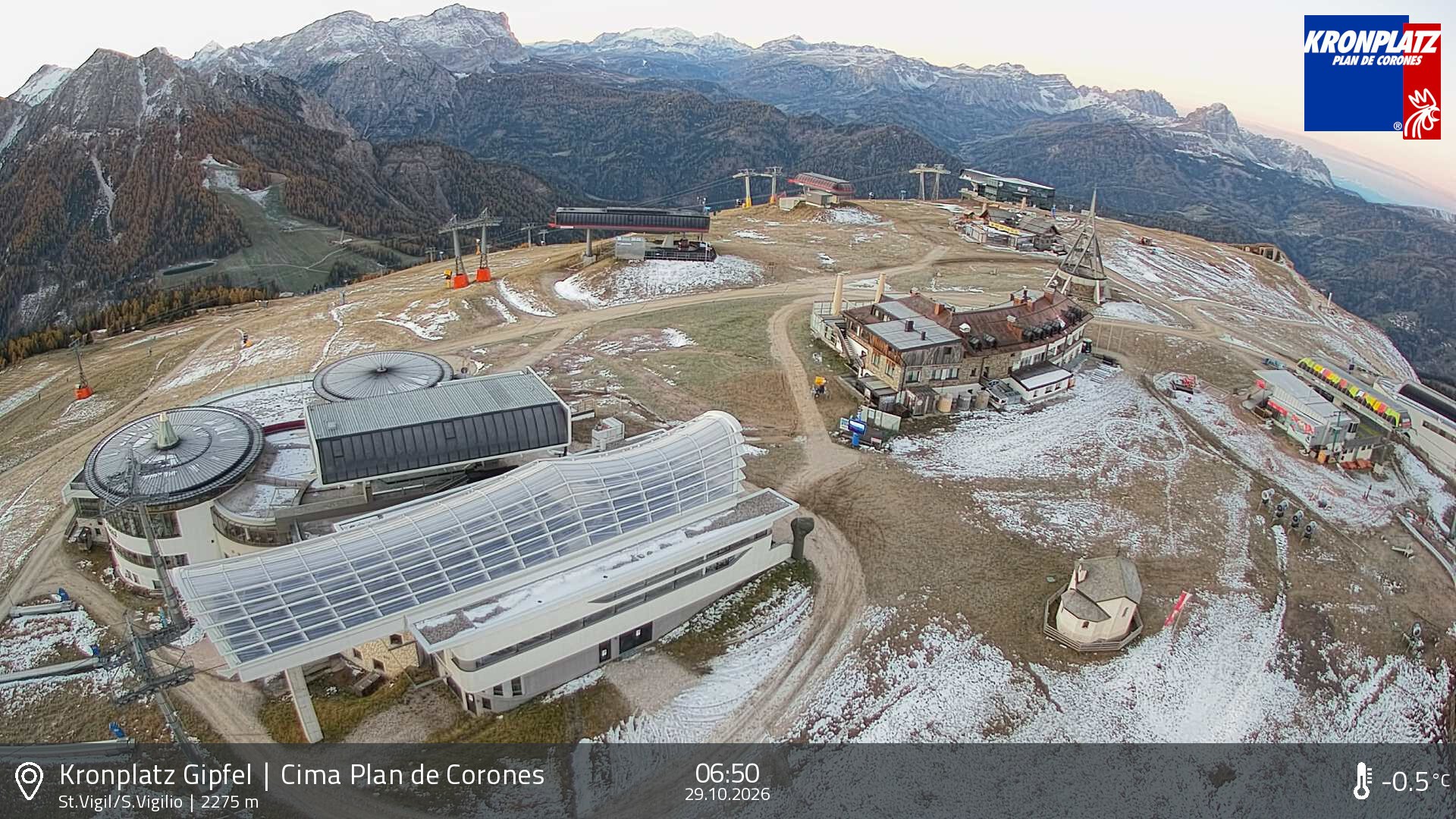Archiv Foto Webcam Kronplatz - St. Vigil, Südtirol