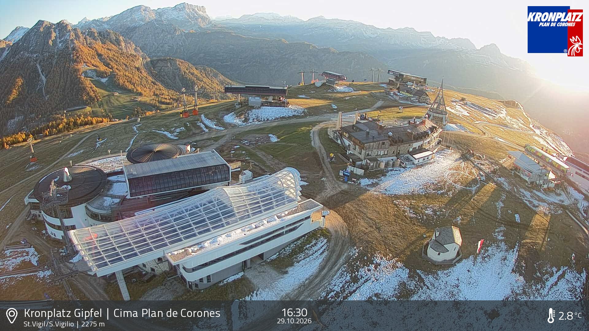Archiv Foto Webcam Kronplatz - St. Vigil, Südtirol