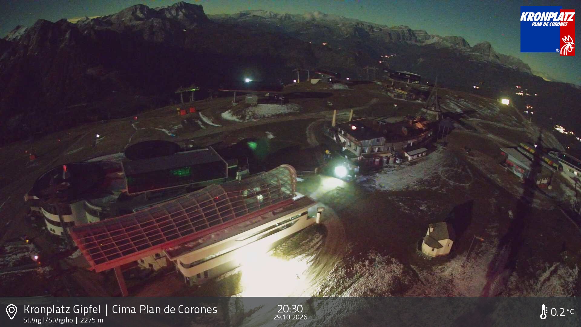 Archiv Foto Webcam Kronplatz - St. Vigil, Südtirol